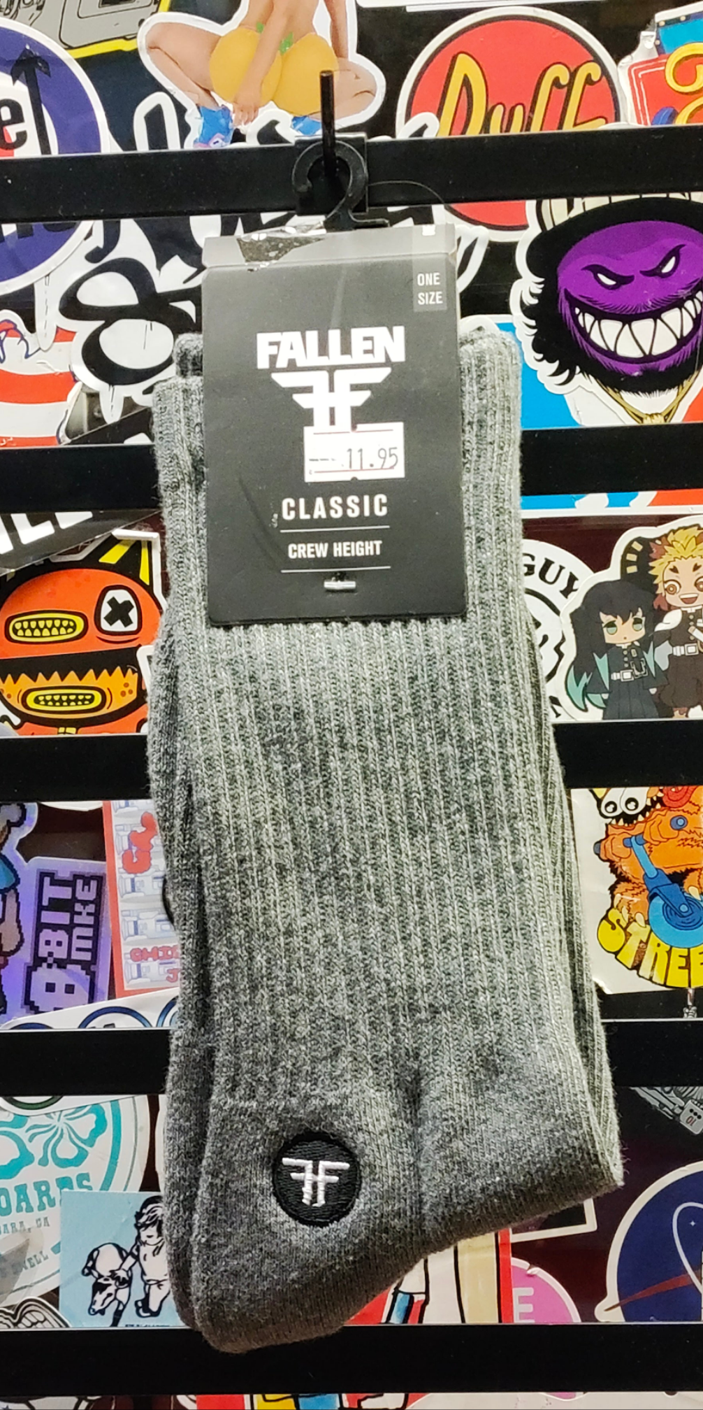 Fallen - Patch (heather gray)