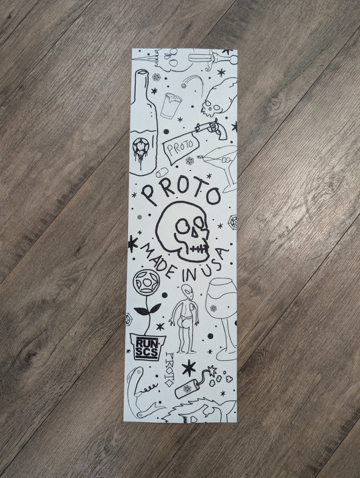 Proto - Zuaso grip tape (white/black)