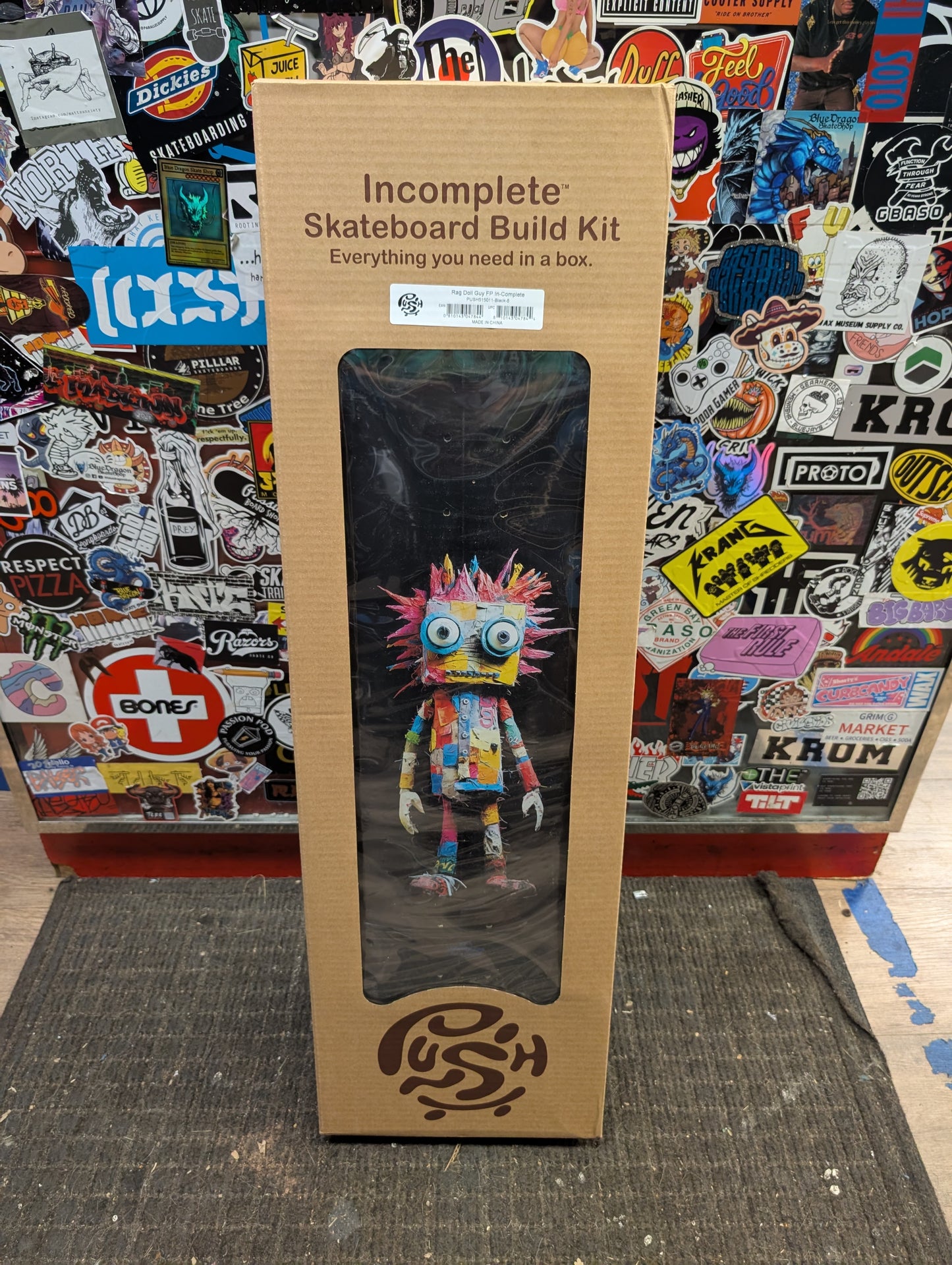 Push - Rag Doll Guy 8.0" (build your own)