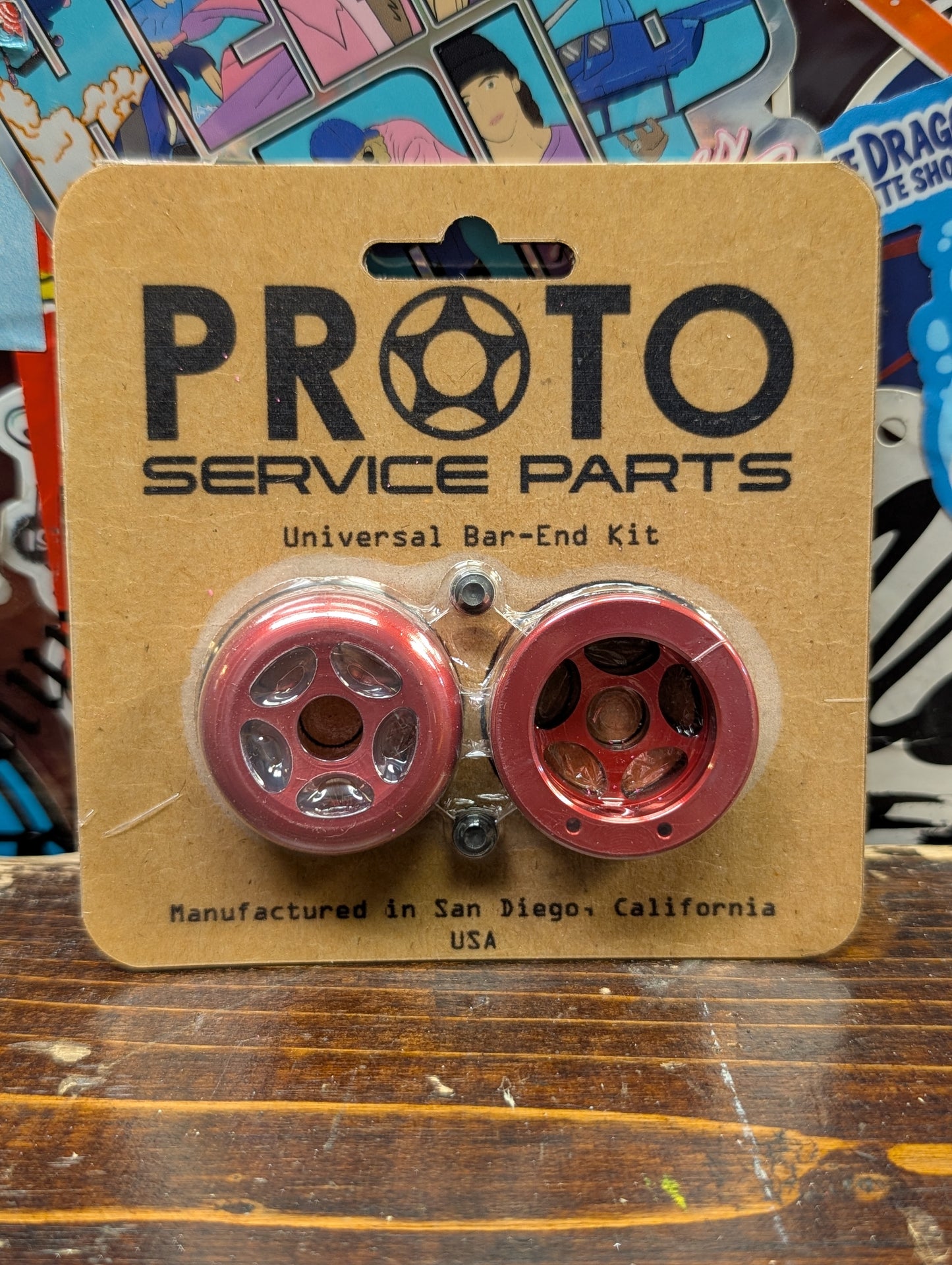 Proto - Orbit bar ends (red)