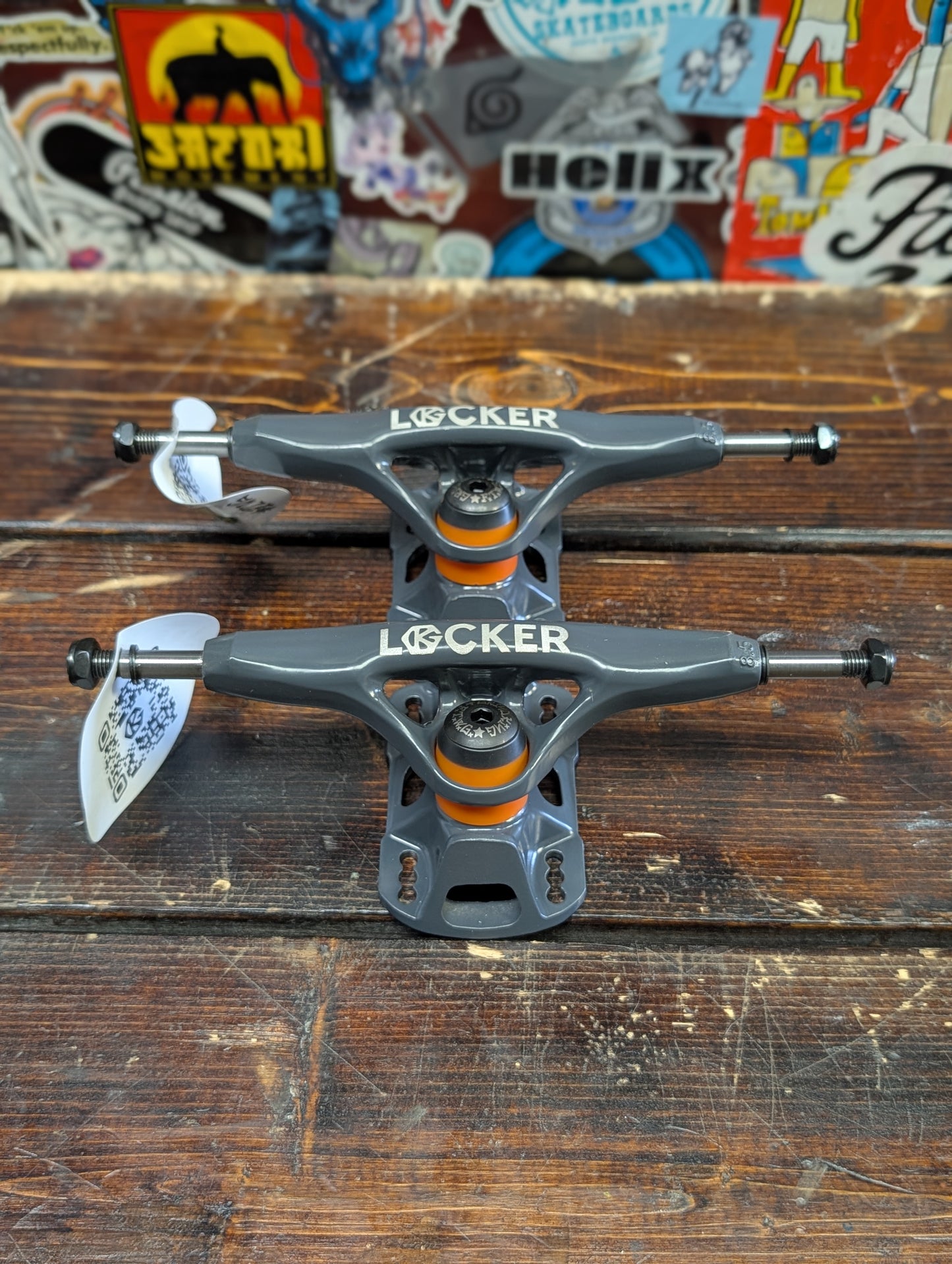 Grind King - Locker trucks (charcoal)
