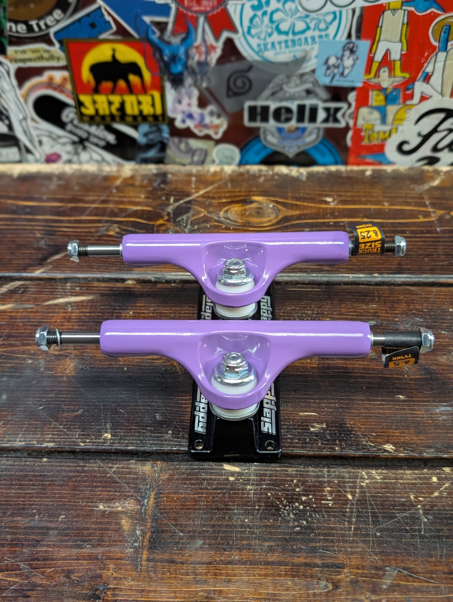 Slappy x Toy Machine - ST1 Hollow Lights trucks (purple/black)