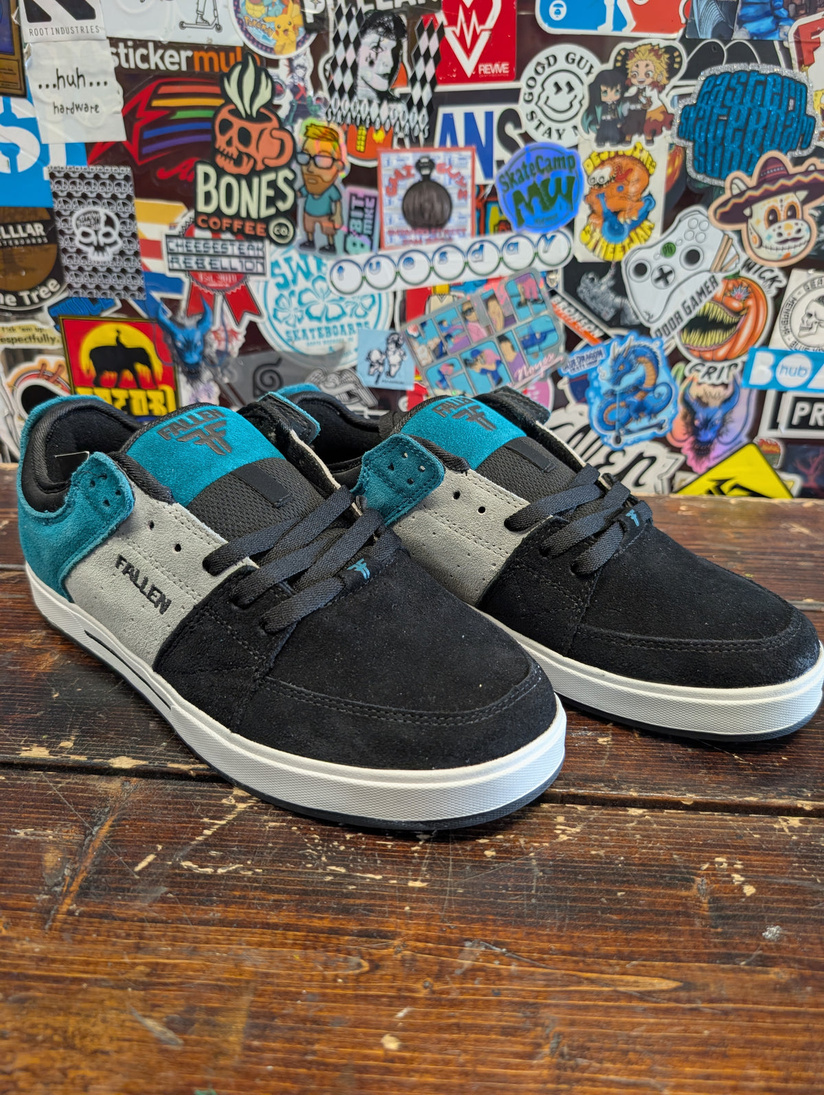 Fallen - Trooper shoes (Midnight Green/Black/Grey)