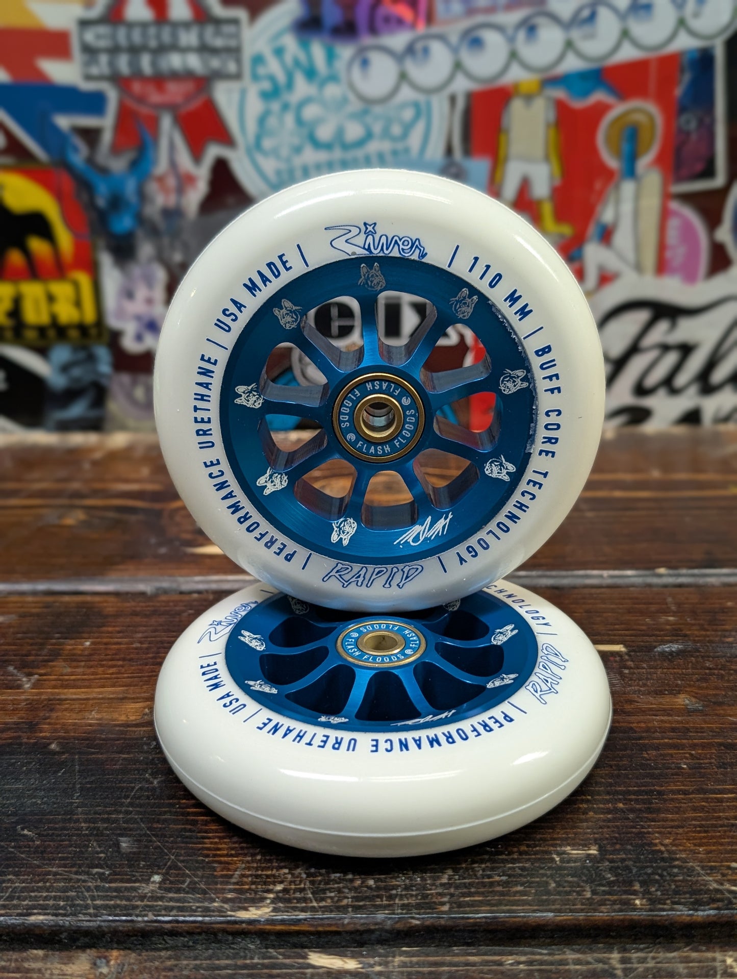 River - Pablo Rapids (white/blue)