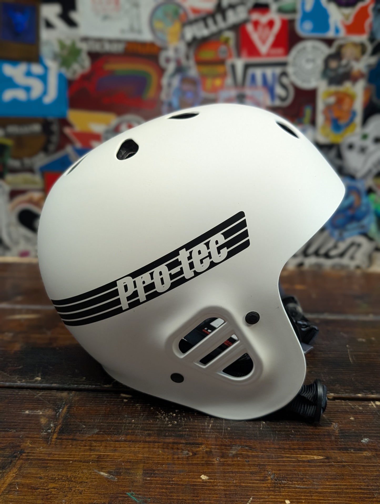 Protec - Full Cut Certified helmet (matte white)