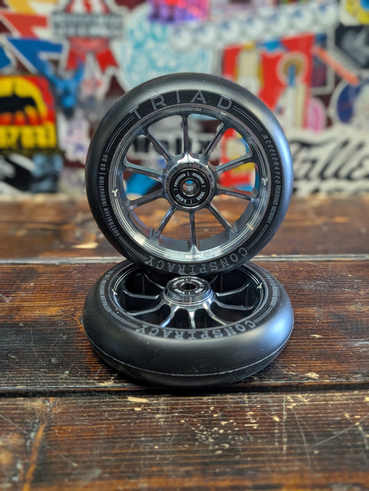 Triad - Conspiracy wheels (black/silver)