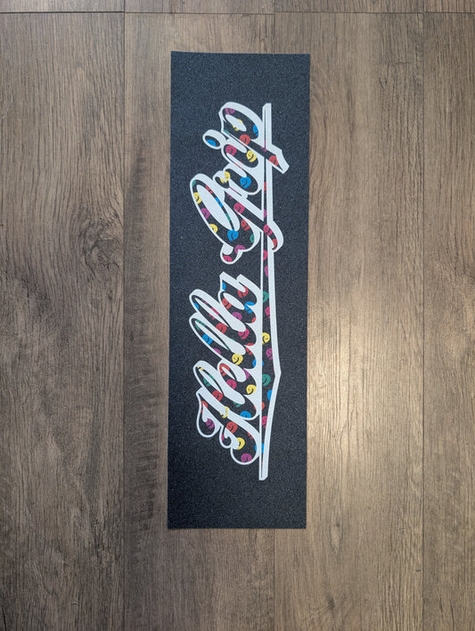 Hella Grip - XL Sloth Rainbow Dot grip tape