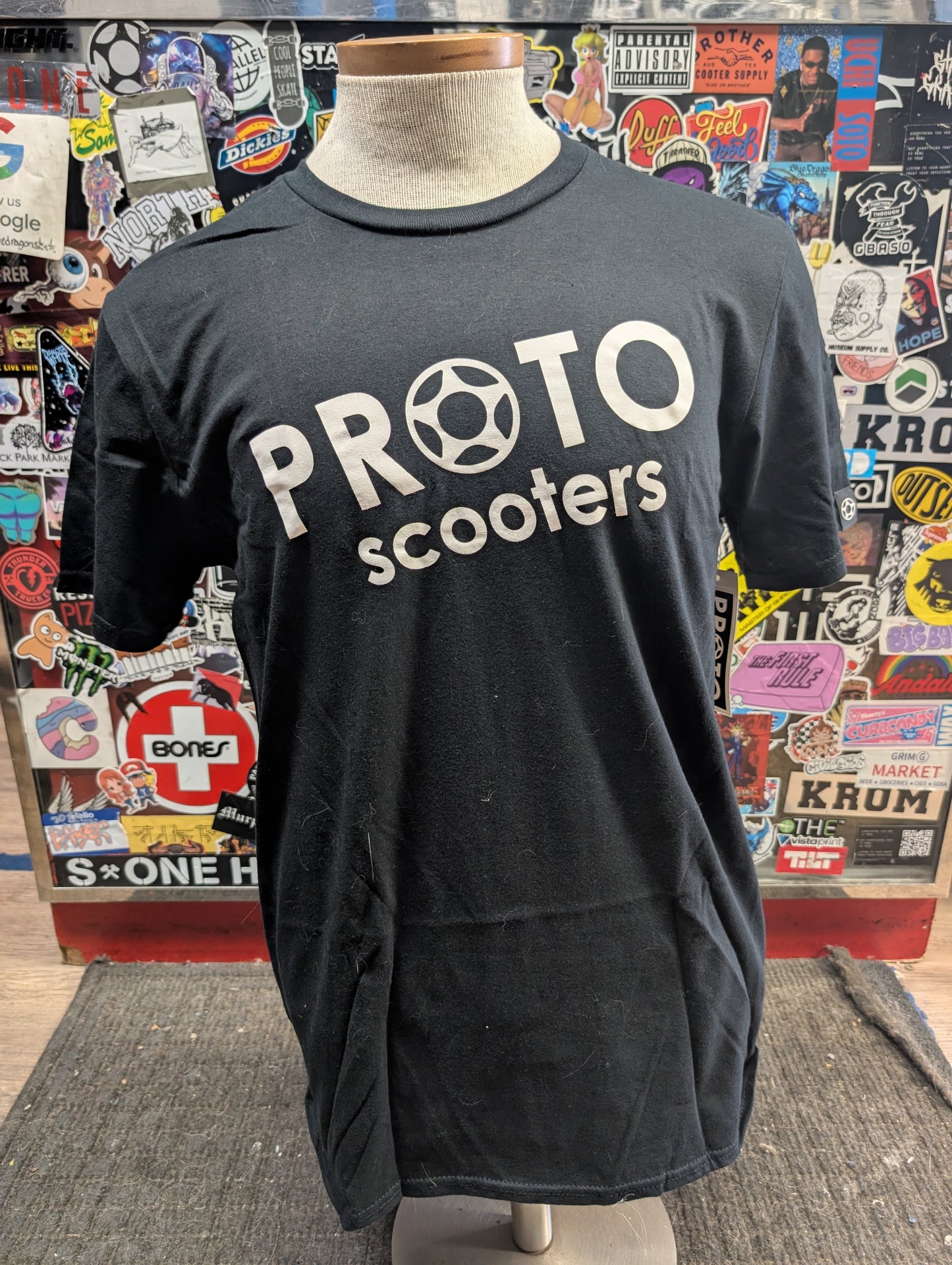 Proto - Classic logo (black w/ white)