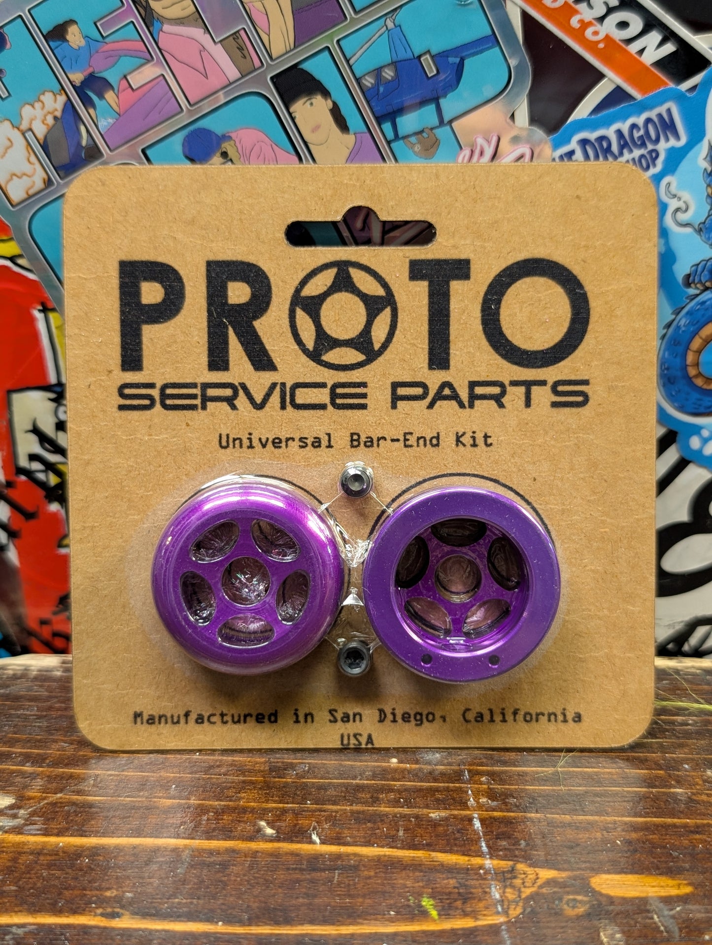 Proto - Orbit bar ends (purple)