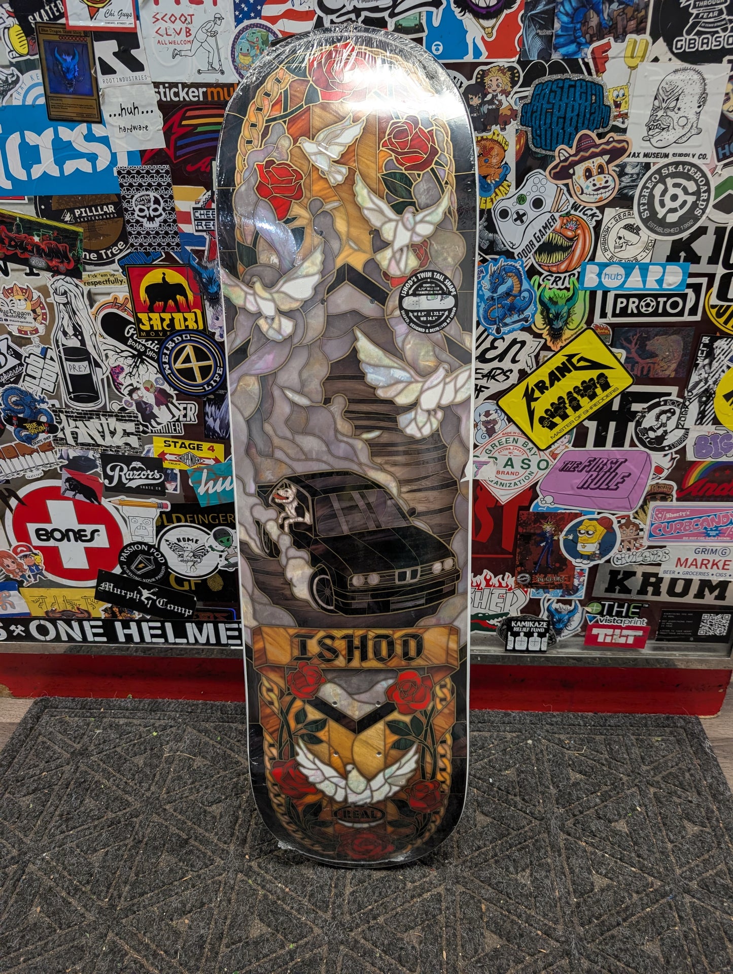Real - Wair Cathedral deck 8.5" twin tail