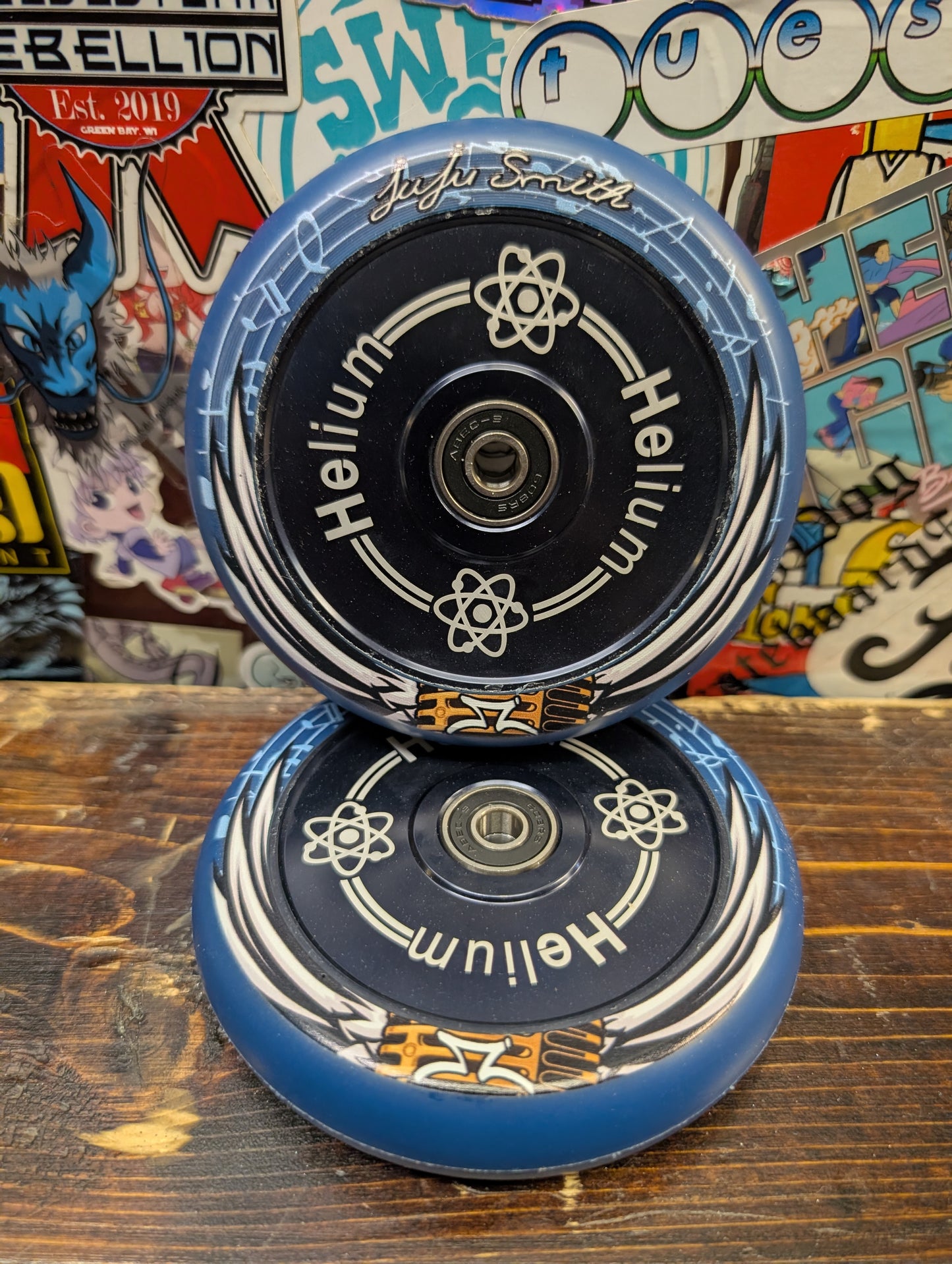 AO - Juju Helium wheels (blue/black)