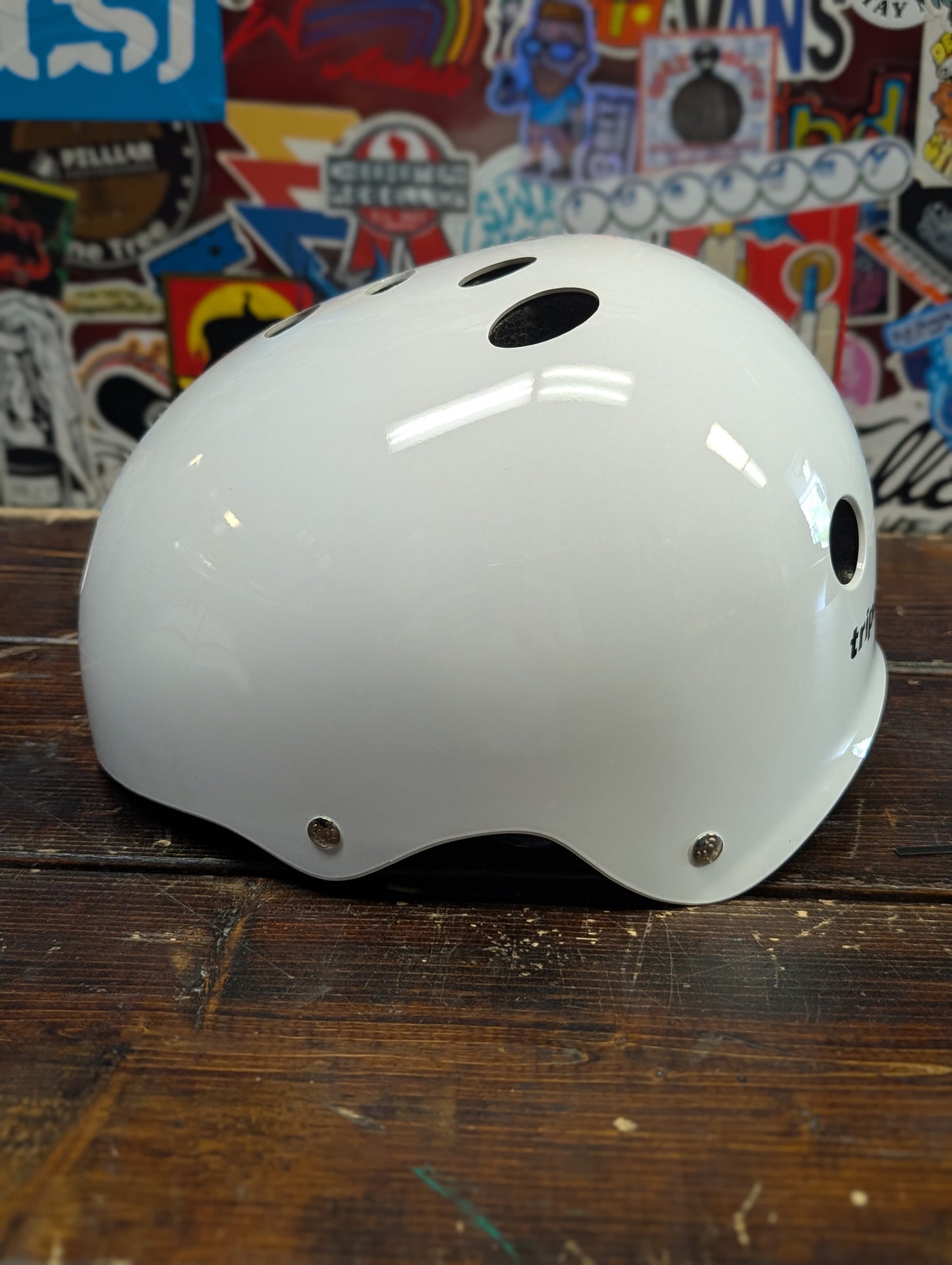 Triple 8 - Certified Sweatsaver helmet (gloss white)