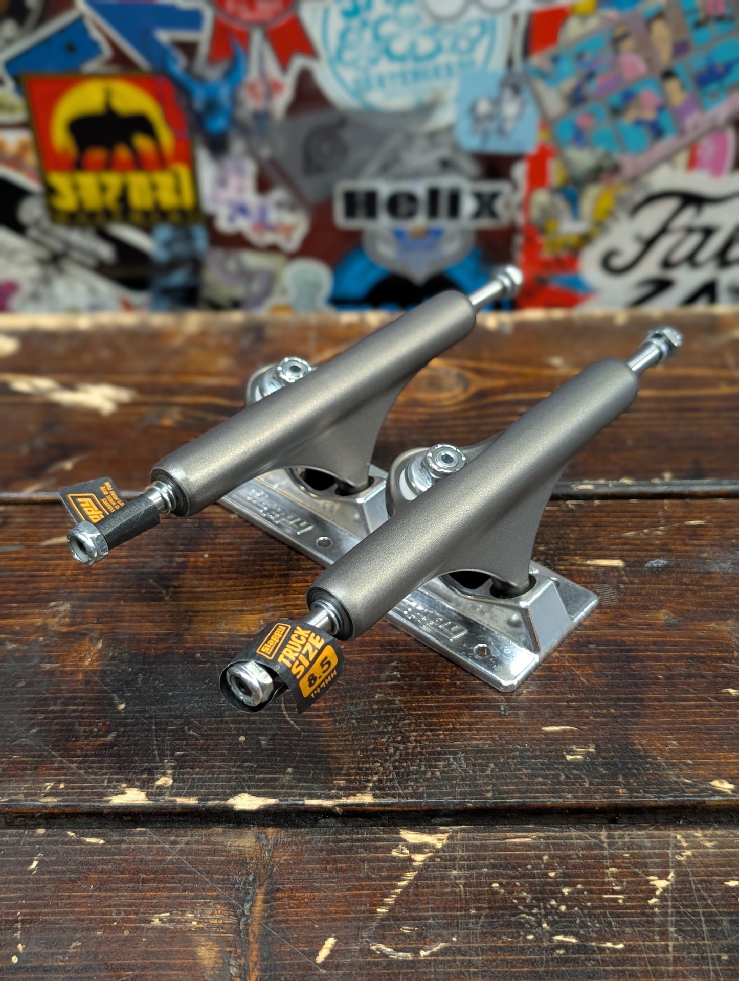 Slappy - ST1 Hollow Light trucks (gunmetal/raw)