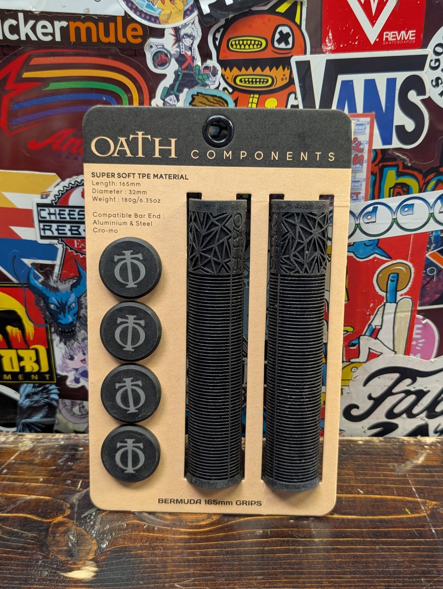 Oath - Bermuda grips (black)