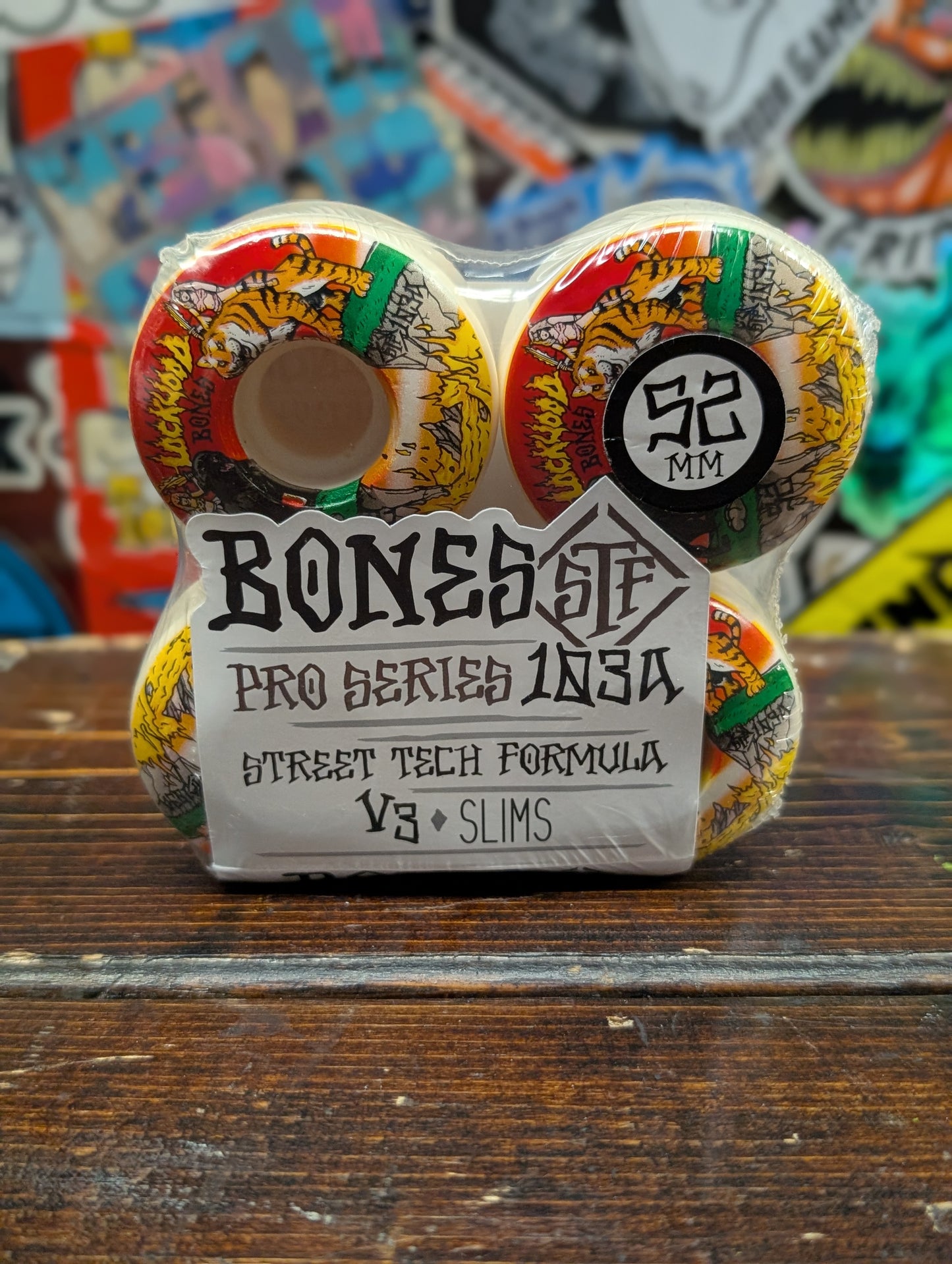 Bones - STF V3 Lockwood Slims 103a 52mm wheels