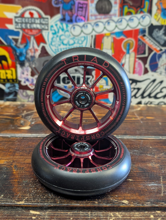 Triad - Conspiracy wheels (black/red)