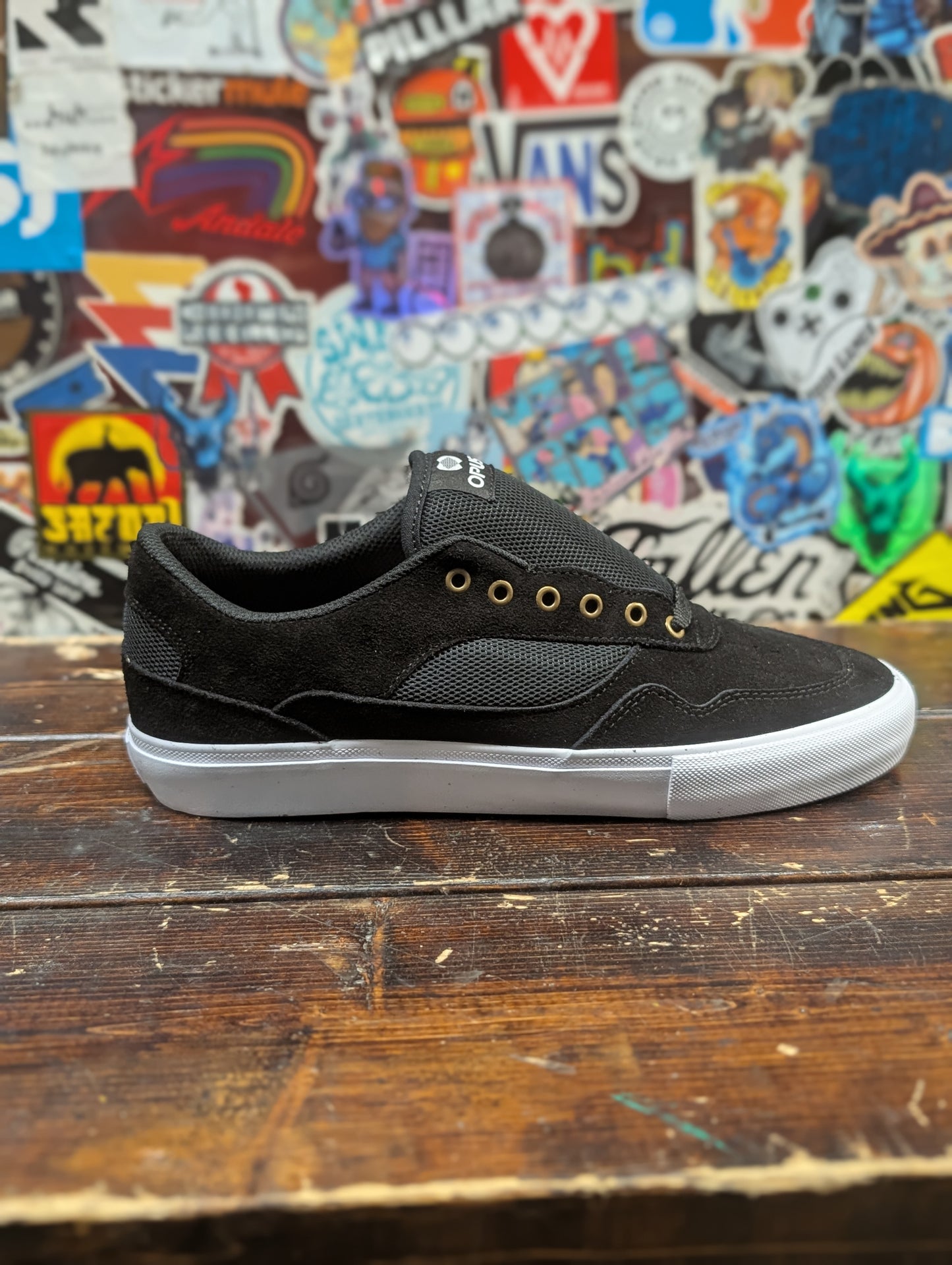 Opus - Standard Low shoes (black/white)