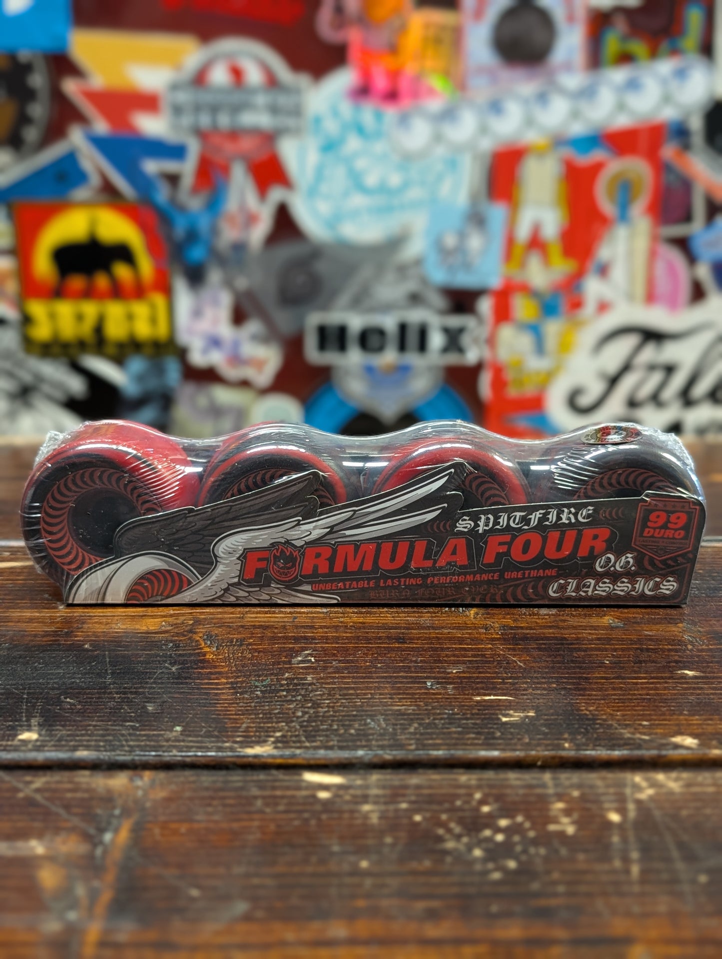 Spitfire - Formula Four OG Classics 99a 54mm wheels (red/black)