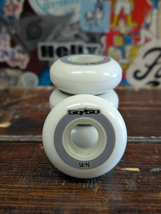 50/50 - Wheels (white)