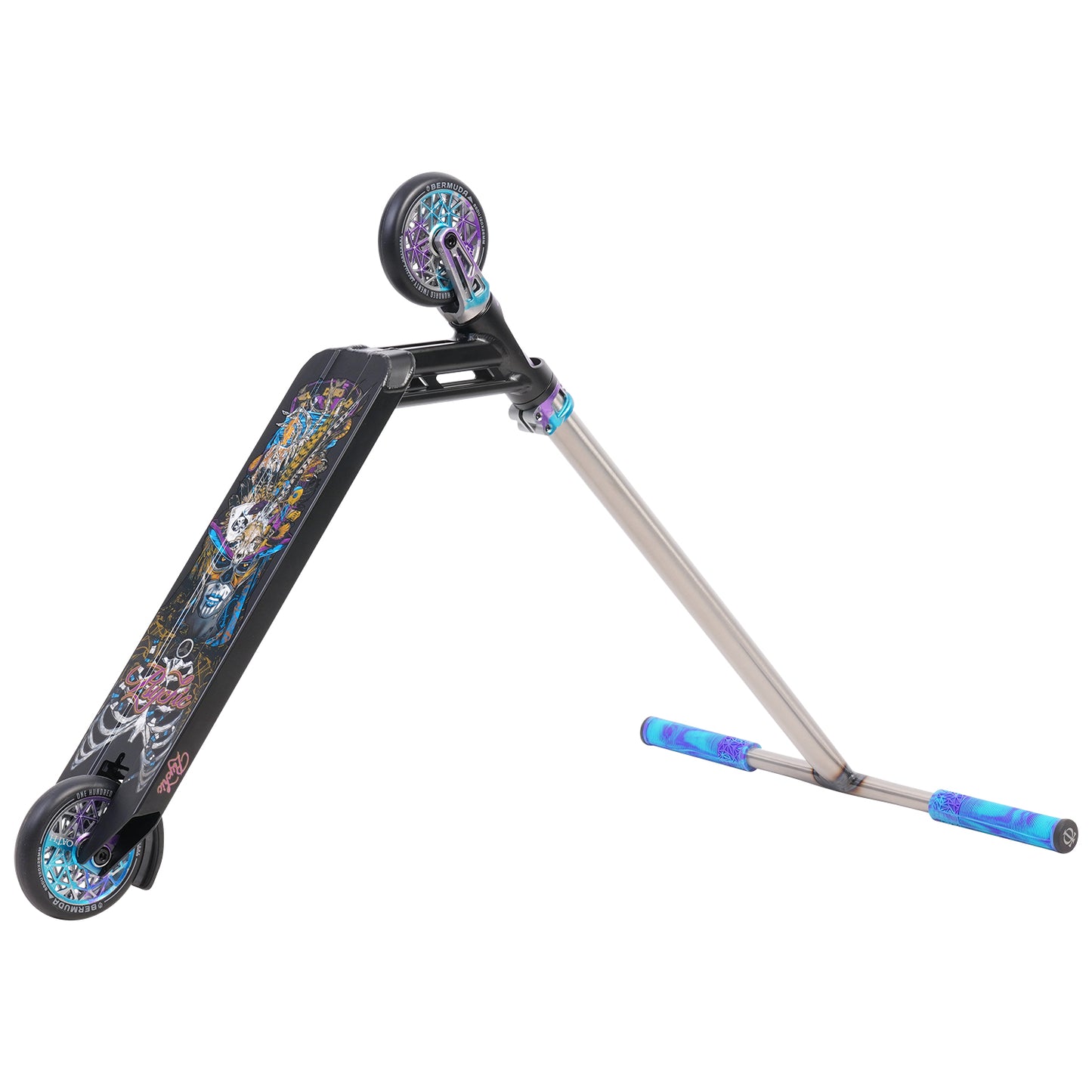 Triad Psychic Voodoo Complete Scooter - Black/Tri Ano/Psychic