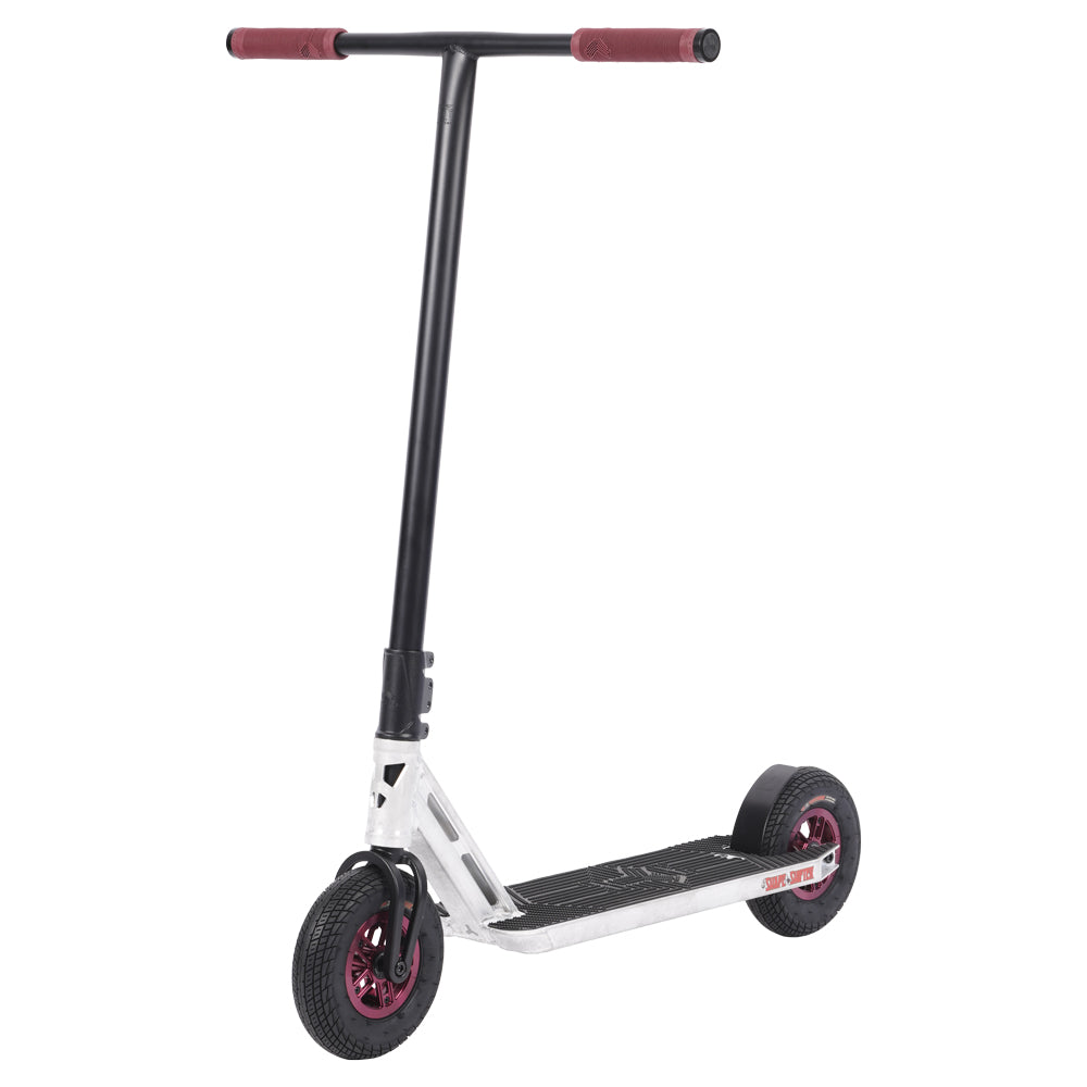 Triad Shape Shifter Dirt Scooter- Stone/Black/Red