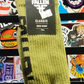 Fallen - Back Logo socks (green melee/black)