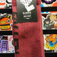 Fallen - Back Logo socks (grape/black)