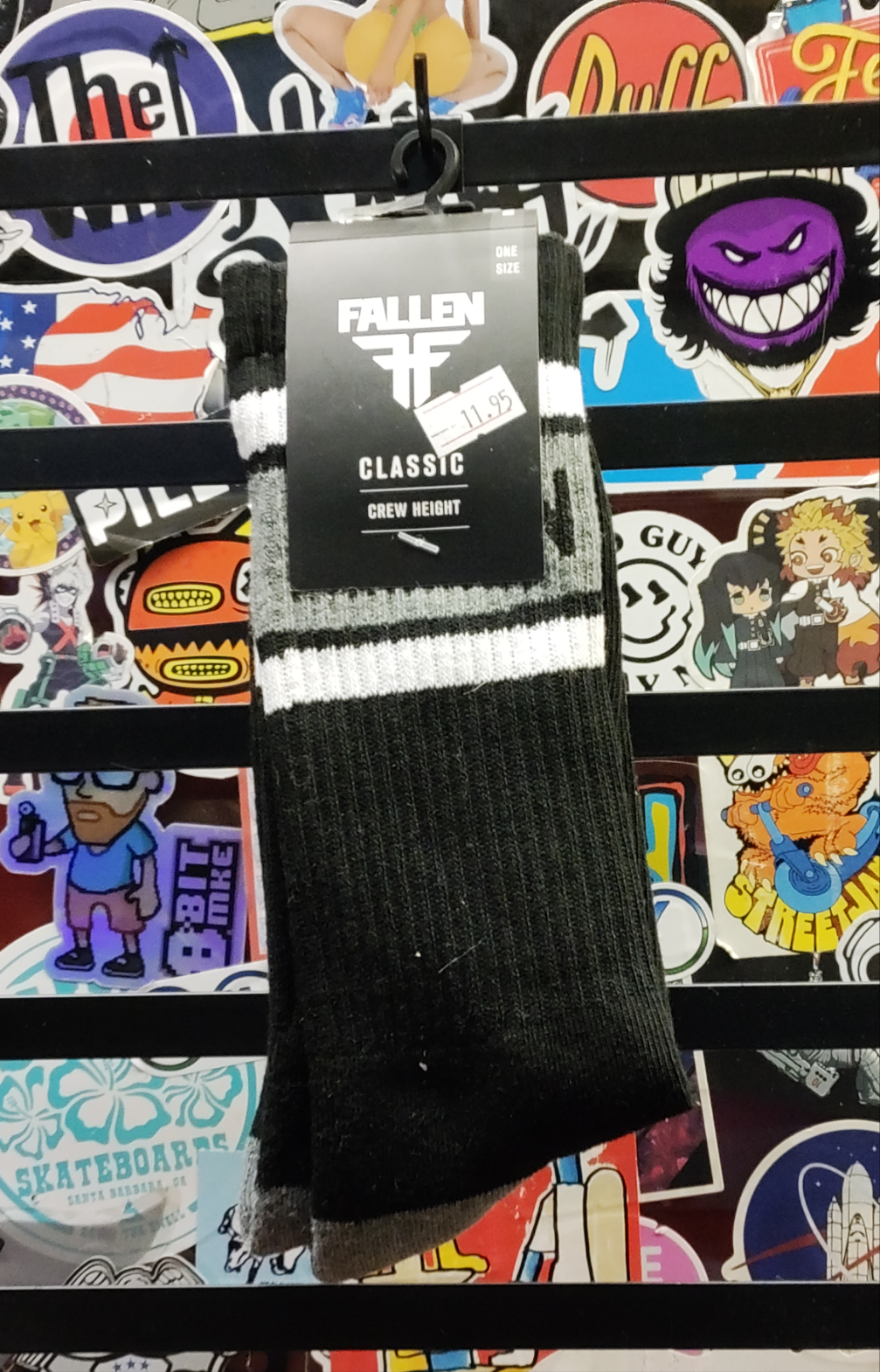 Fallen - Uni II socks (black/melee)