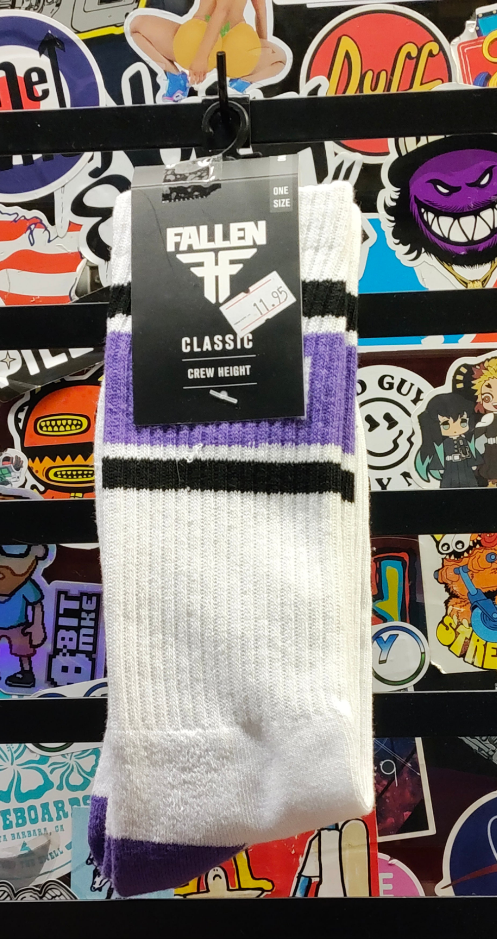 Fallen - Uni II (white/purple)