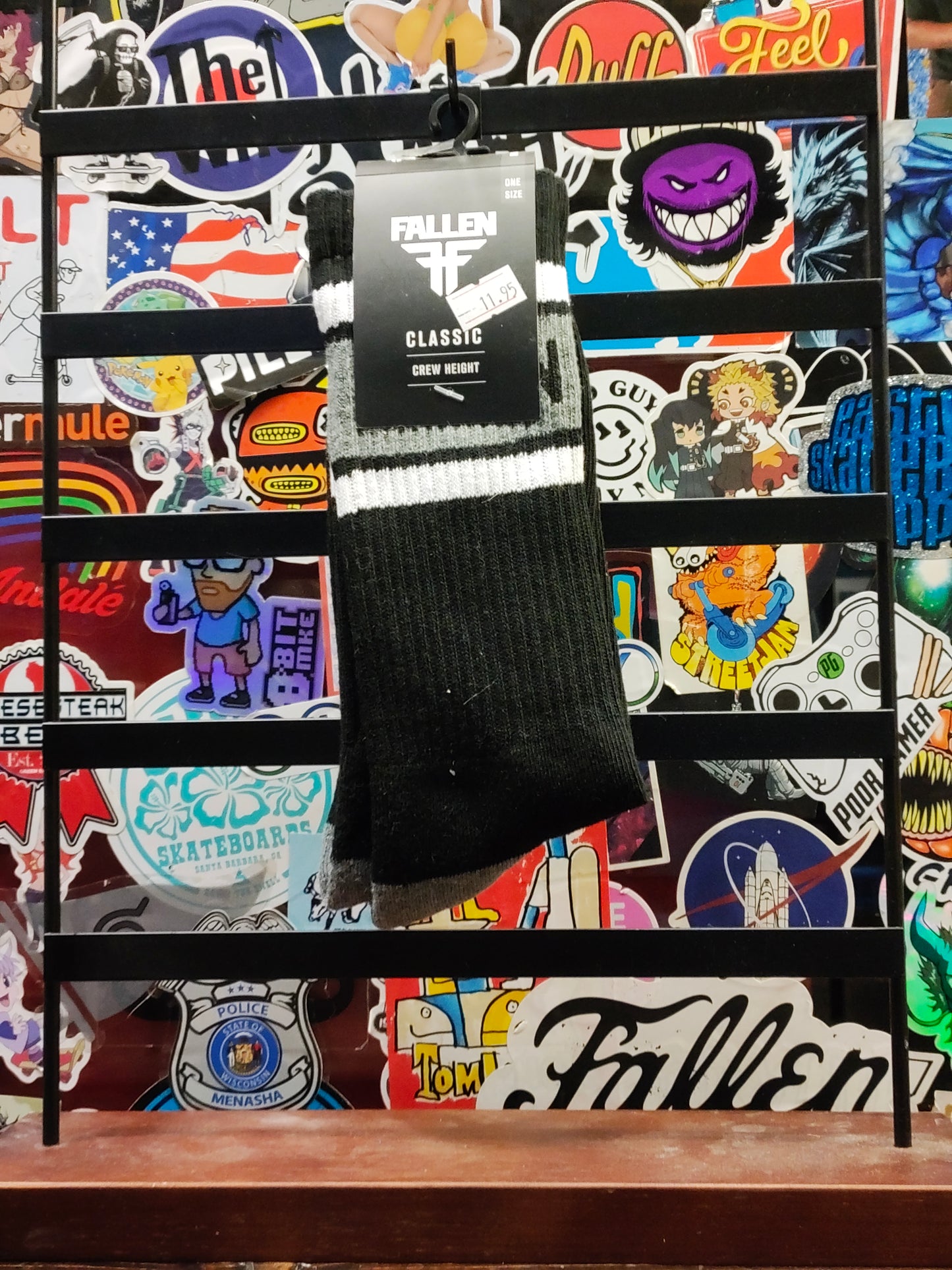 Fallen - Uni II socks (black/melee)