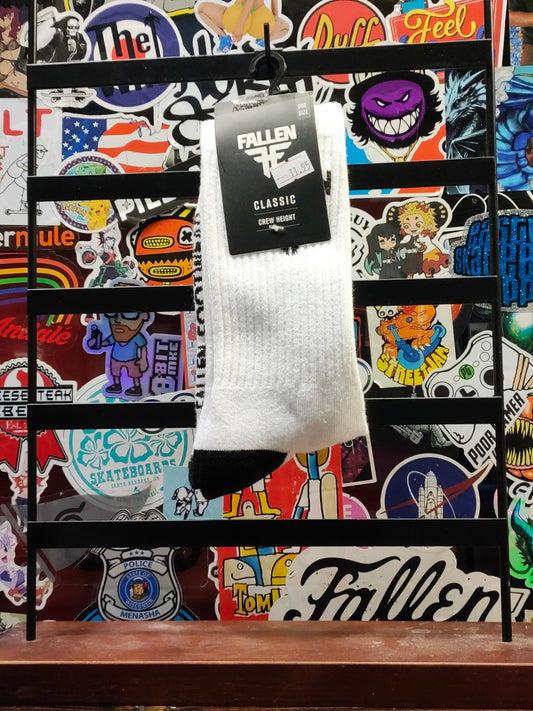 Fallen - Insignia socks (white/black)