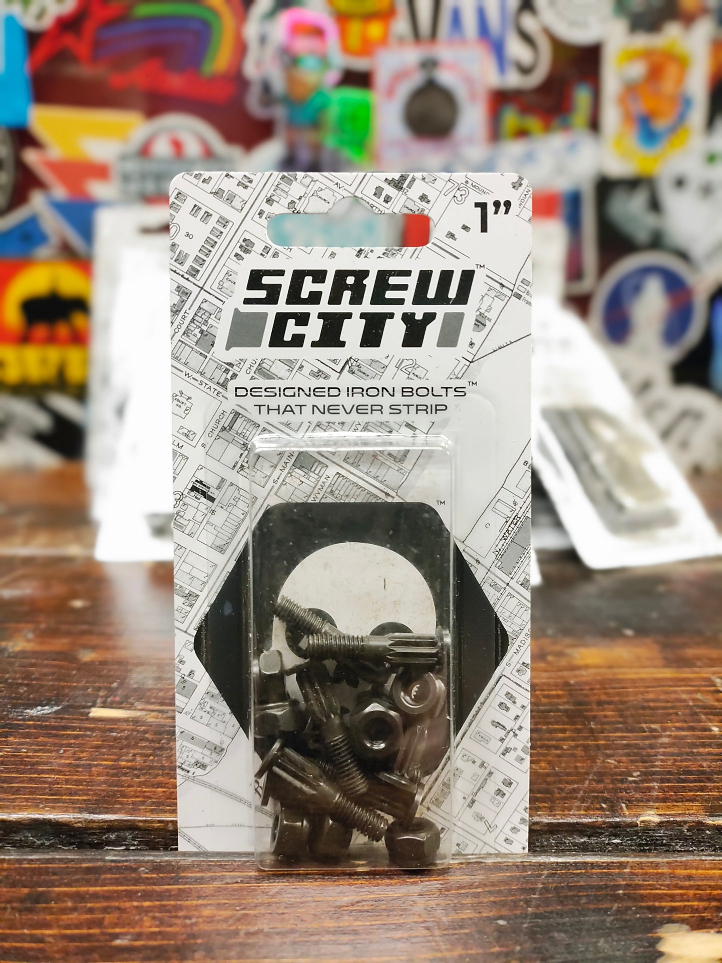 Screw City - Heart bolts (1")