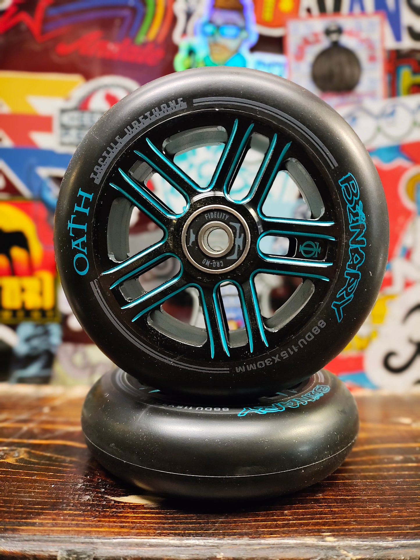 Oath - Binary wheels (blue/black)