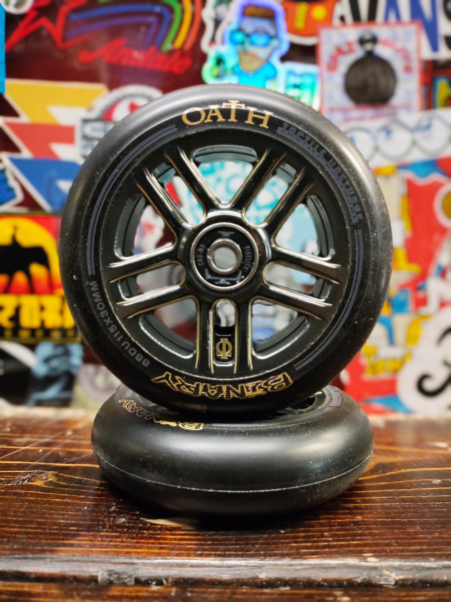 Oath - Binary wheels (yellow/black)