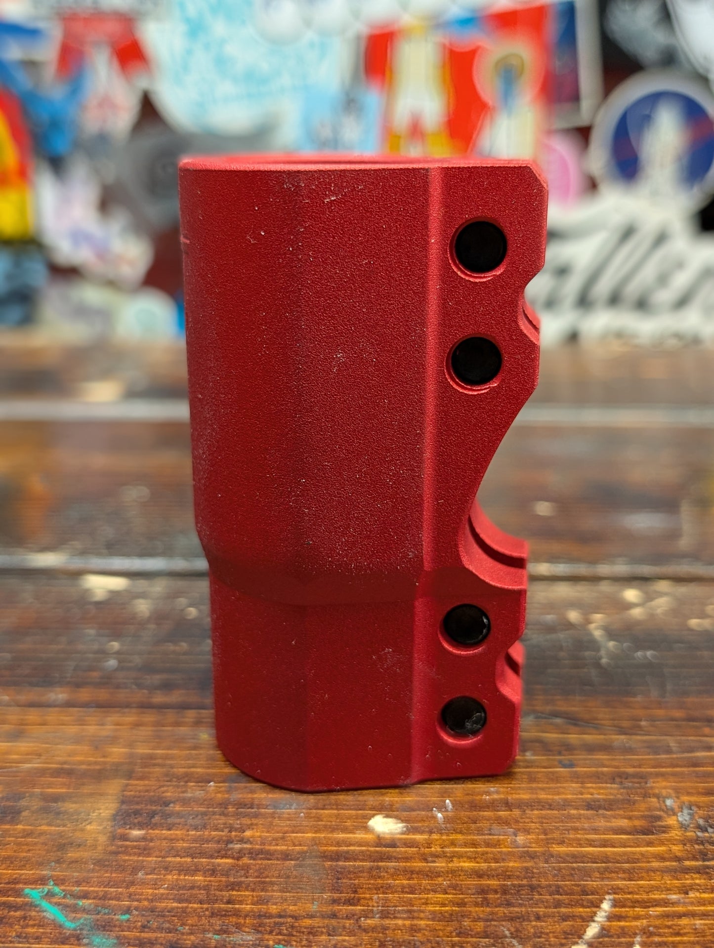 Raptor - SCS clamp (matte red)