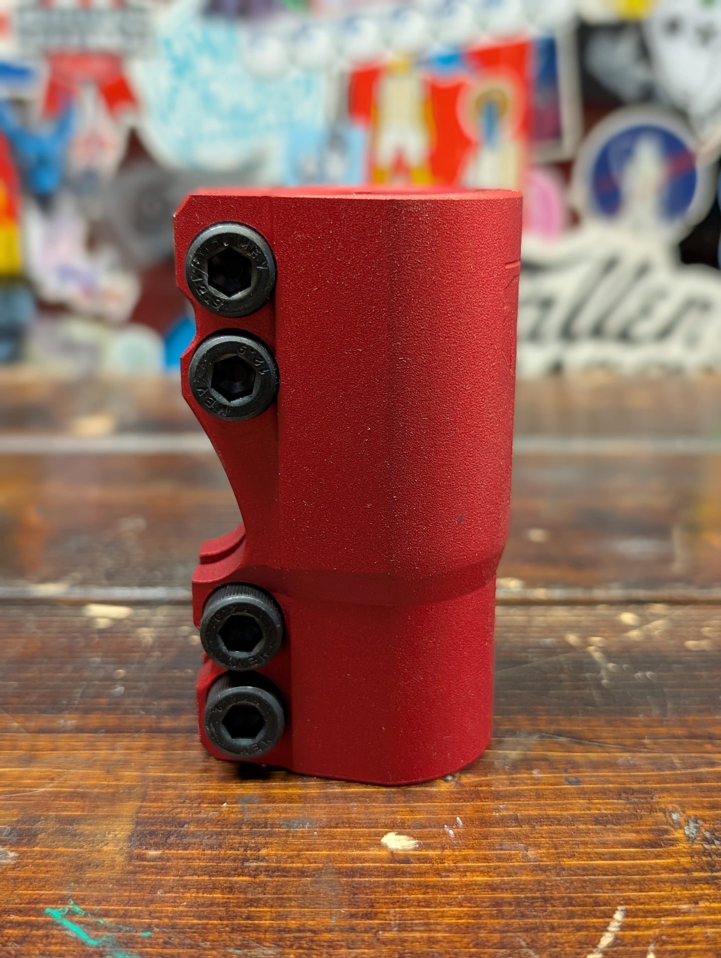 Raptor - SCS clamp (matte red)