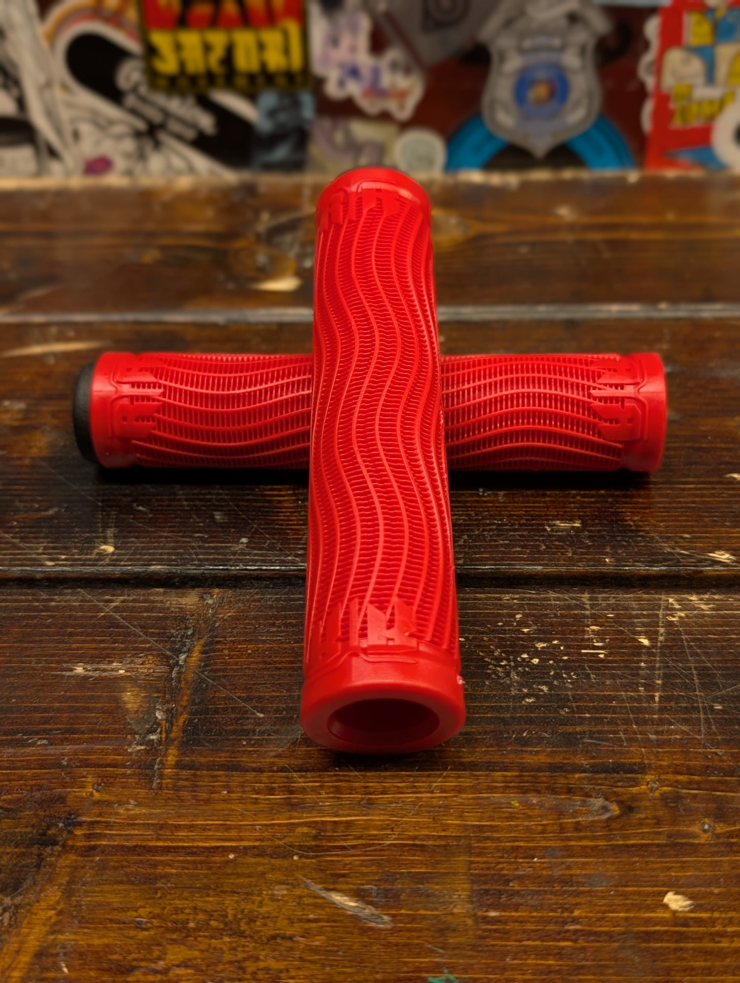 Raptor - Slim grips (red)