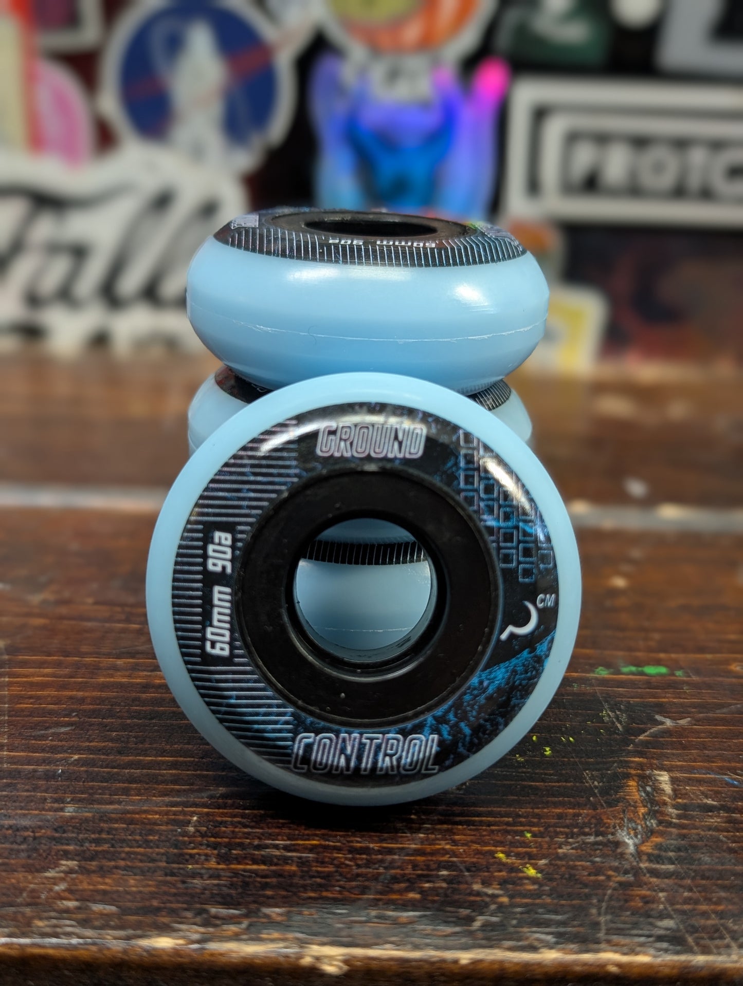 Ground Control - Earth City wheels (blue)