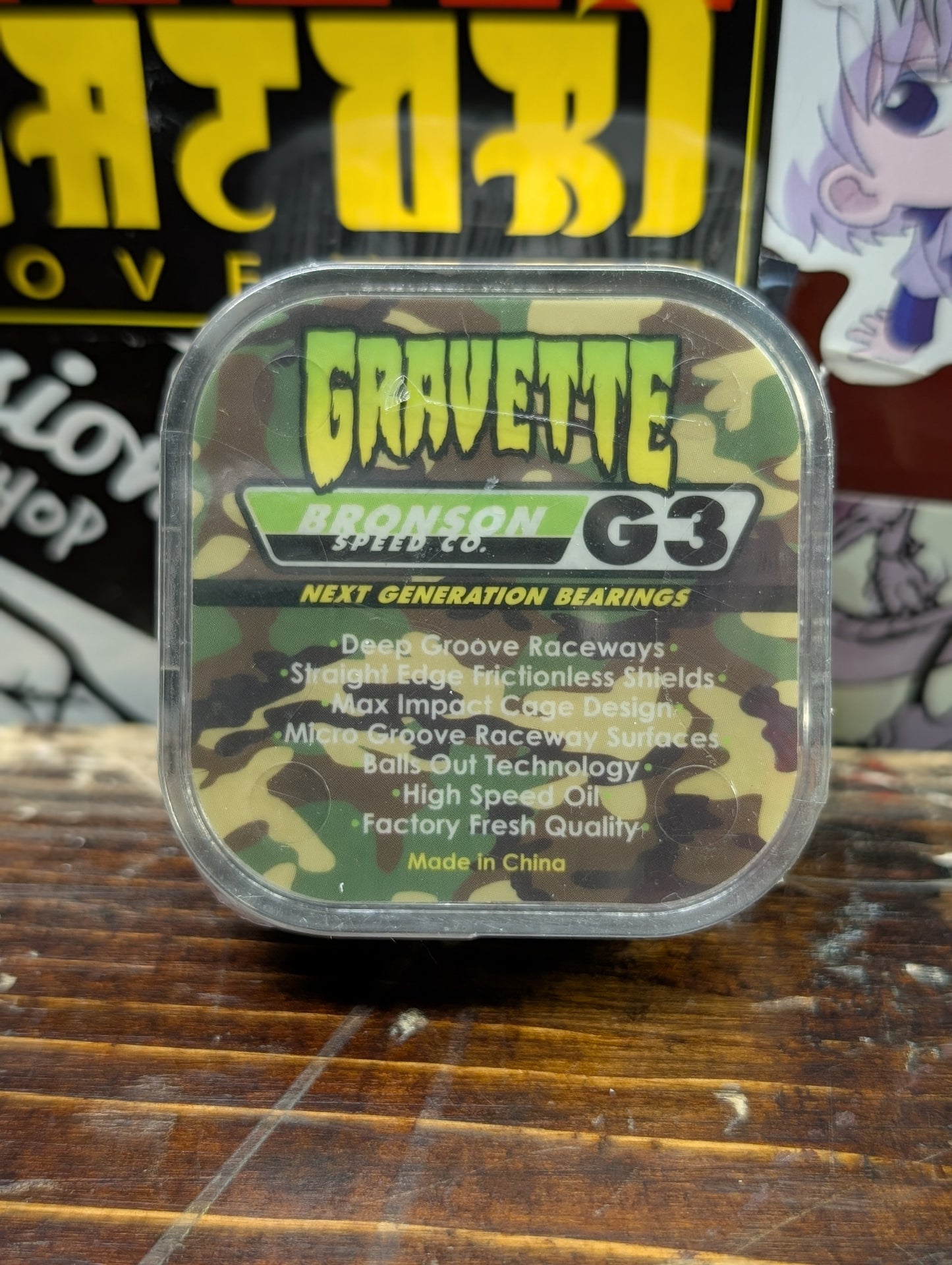 Bronson - G3 Gravette bearings