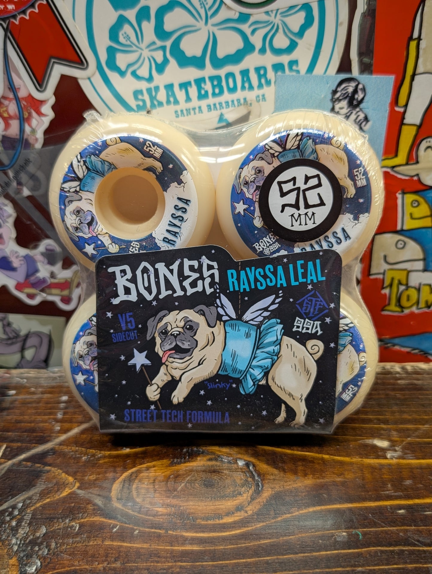 Bones - Leal 52mm 99a wheels