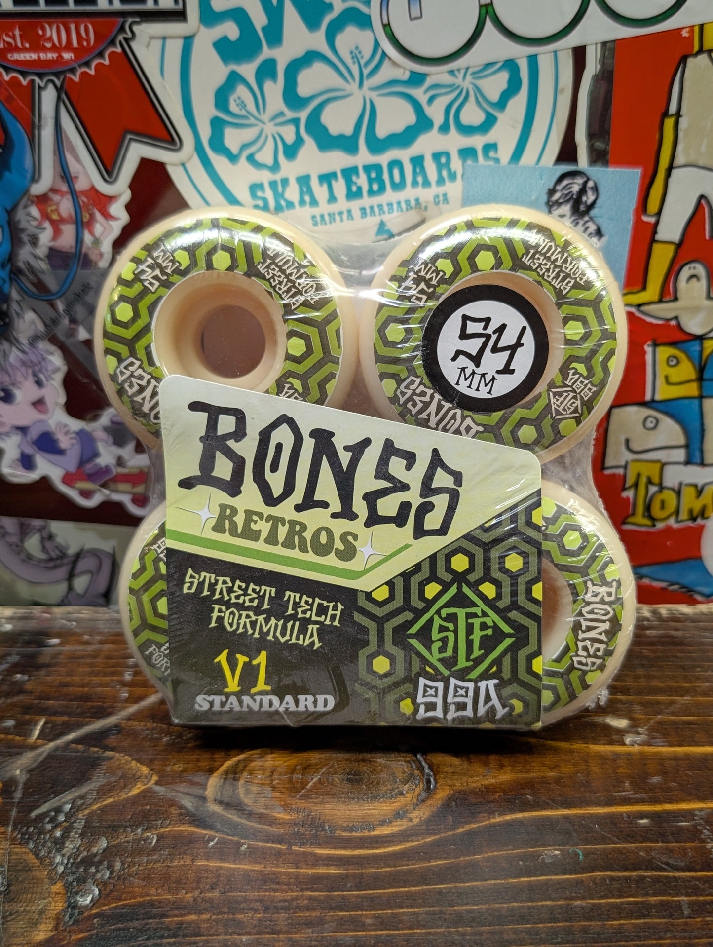 Bones - Retros 54mm 99a v1 wheels