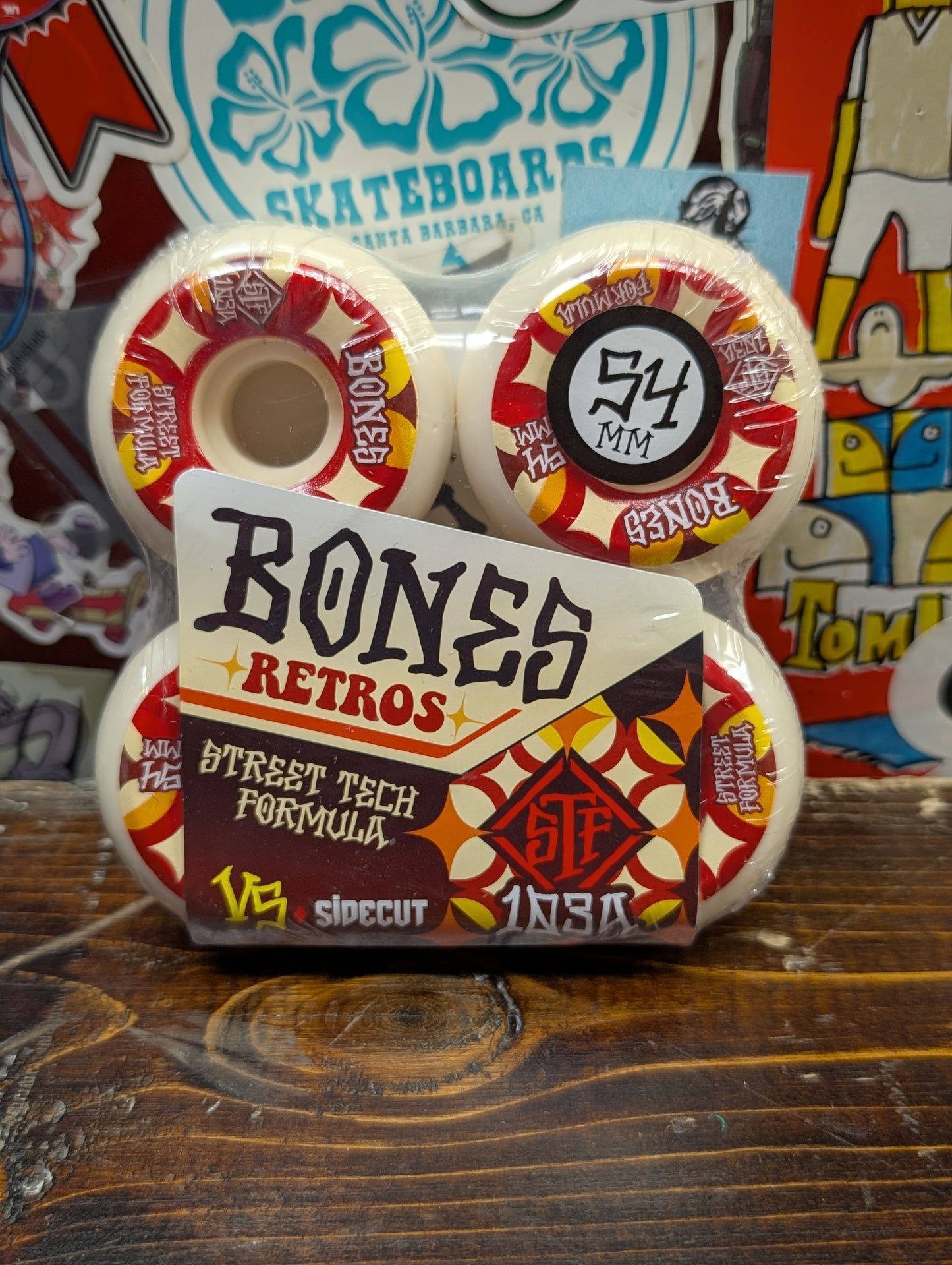 Bones - Retros 54mm 103a v5 wheels