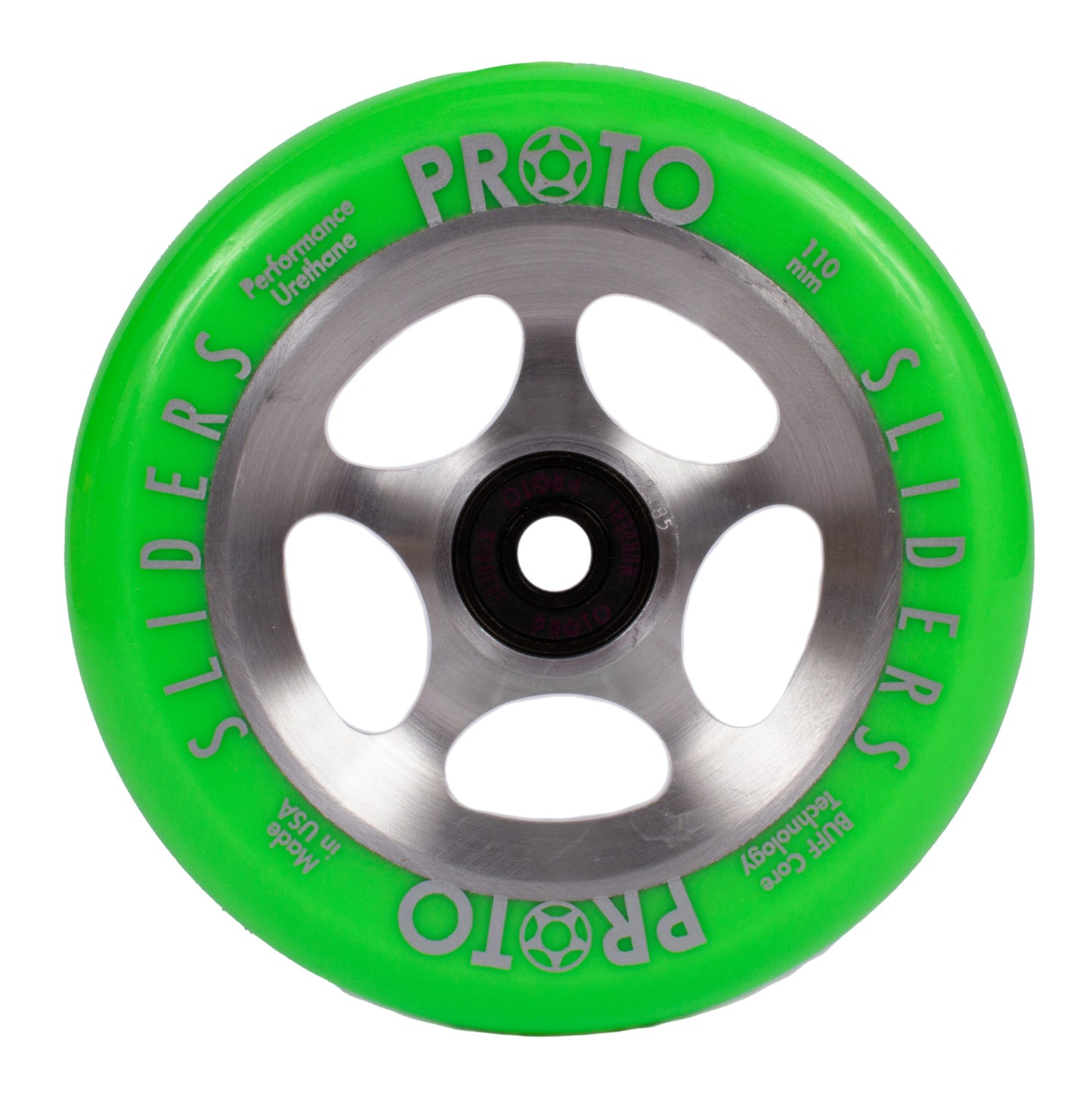 PROTO – StarBright Sliders 110mm (Neon Green on RAW)