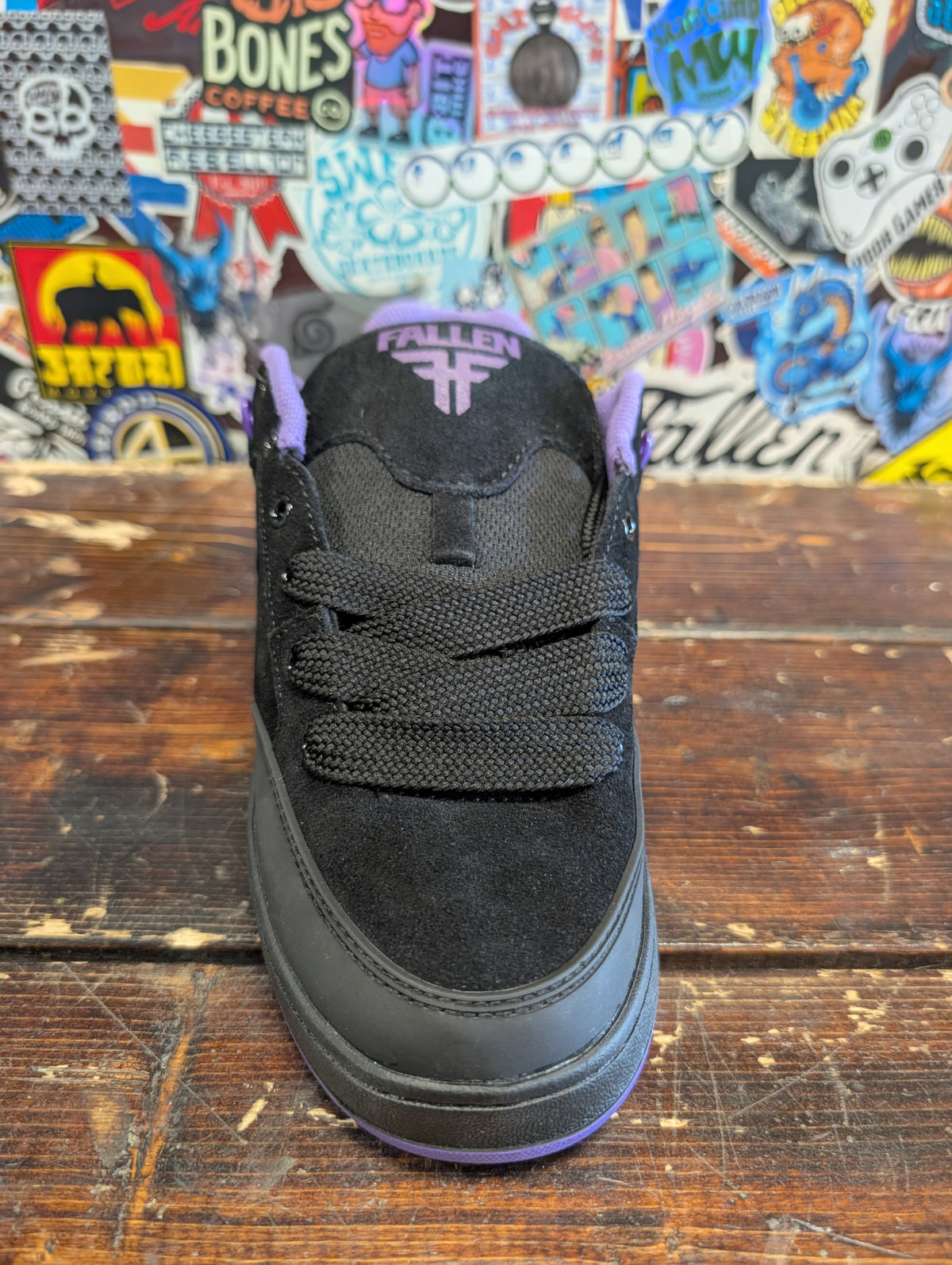Fallen - Bam Heritage shoes (black/purple)
