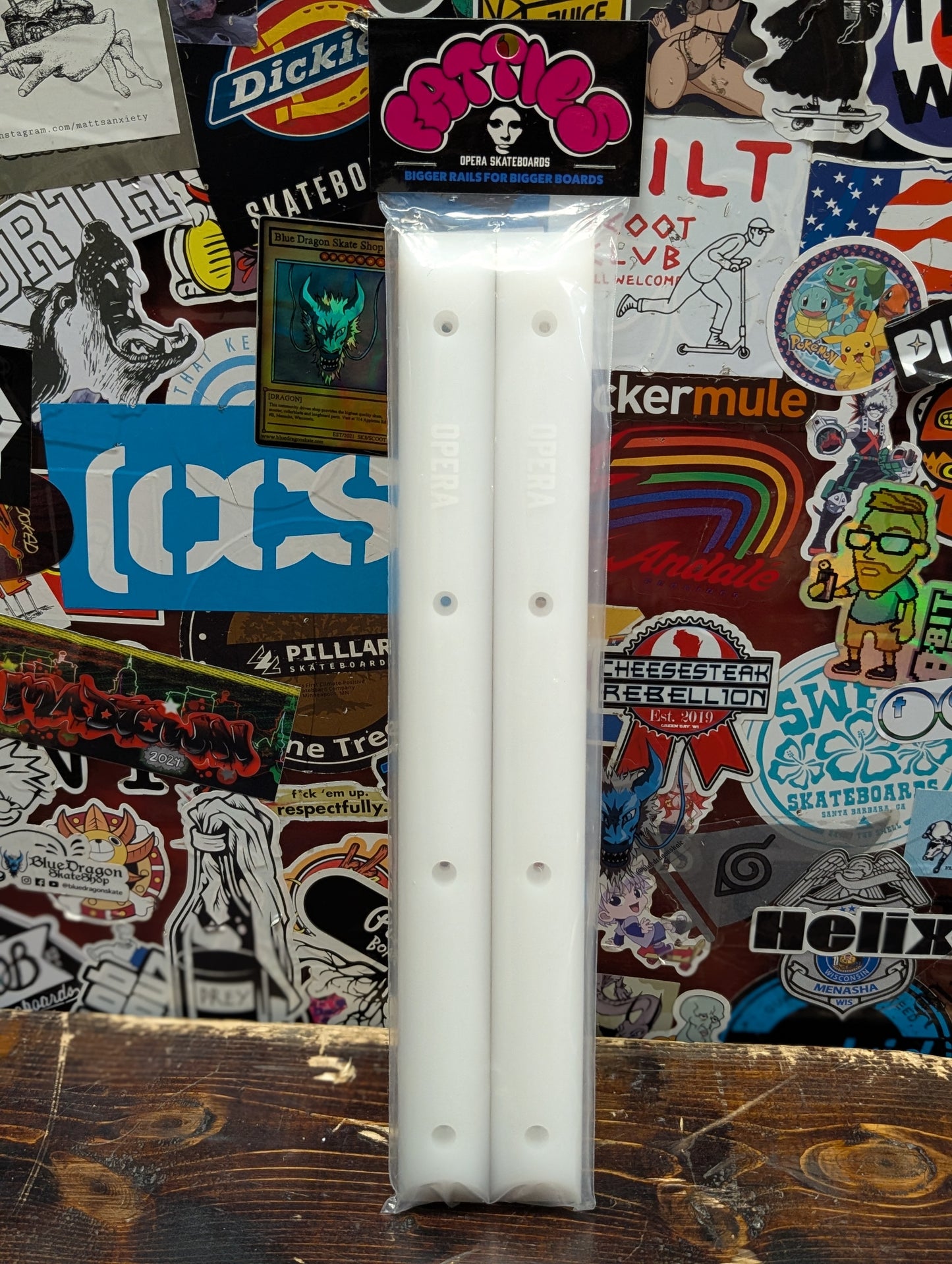 Opera - Fatties rails (white)