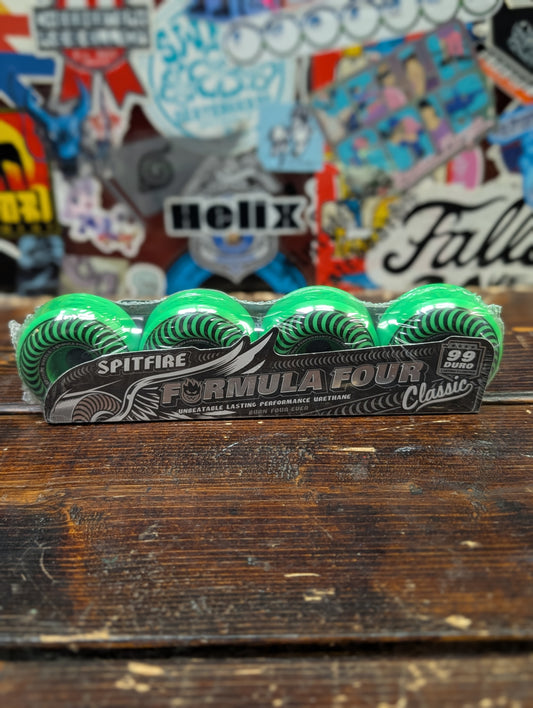 Spitfire - Formula Four Classic wheels 99a 52mm (green)