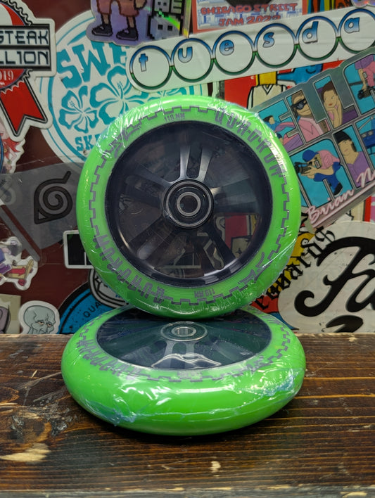 AO - Quadrum wheels (green/black)