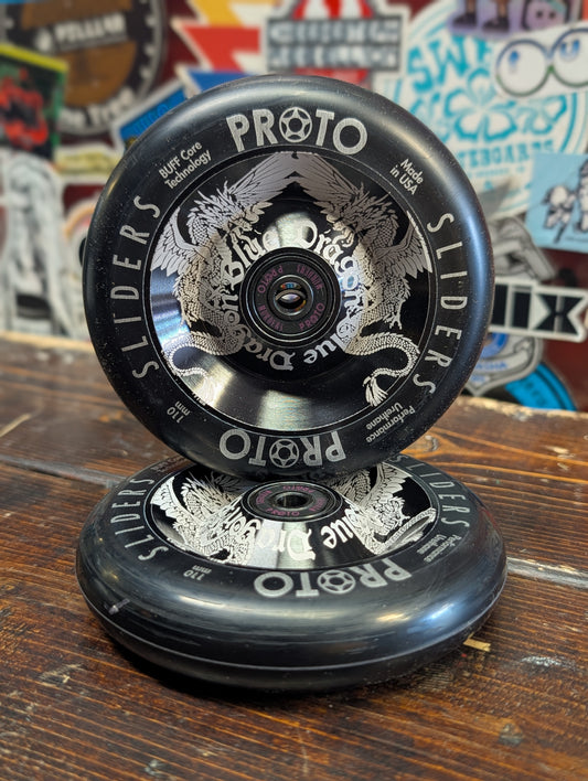 Proto x Blue Dragon - Double Dragon wheels (sliders)
