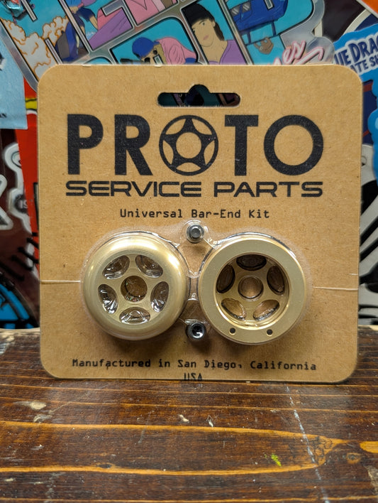 Proto - Orbit bar ends (gold)