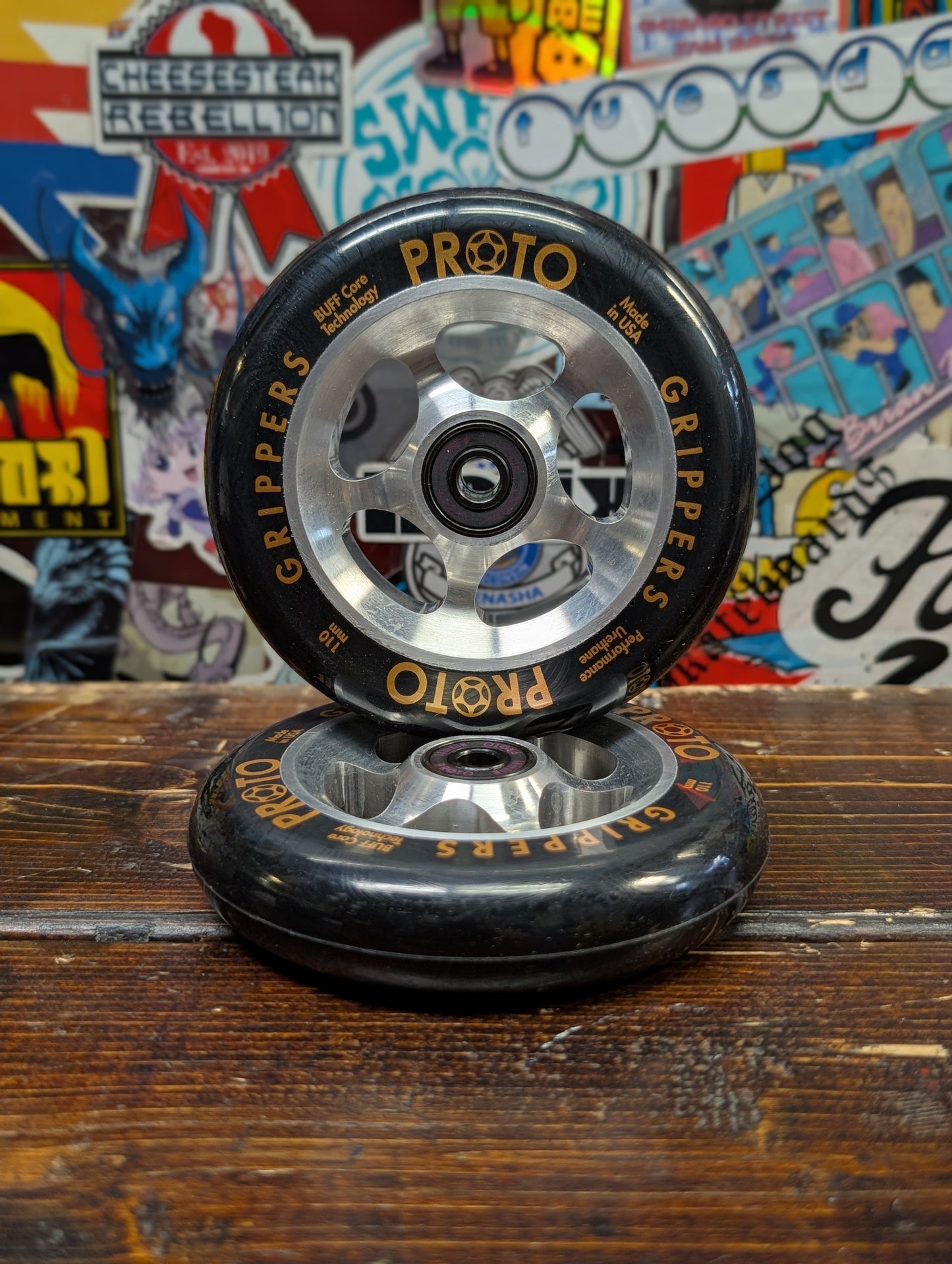 Proto - Gripper wheels (raw/black)